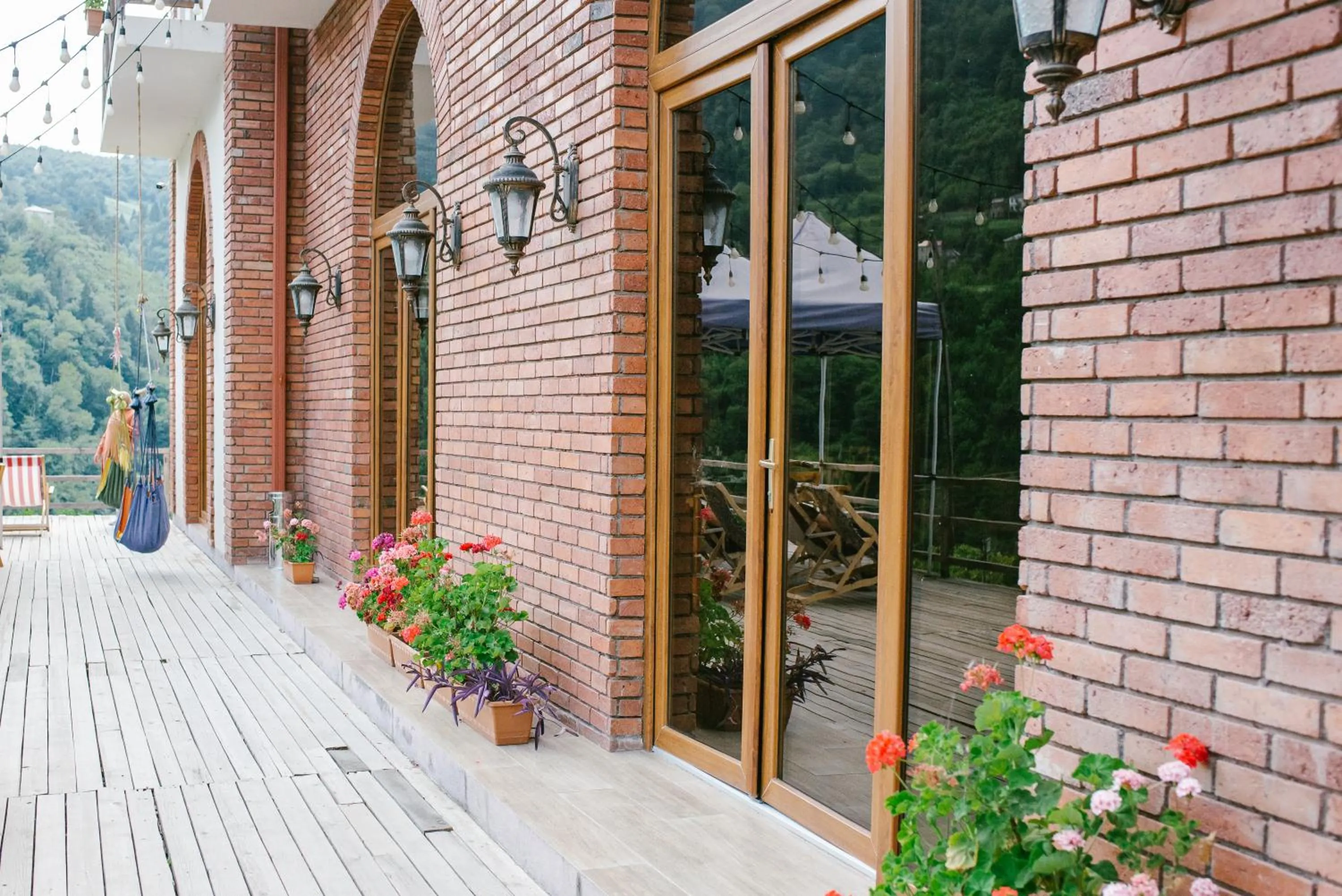 Balcony/Terrace in Hotel Chateau Iveri
