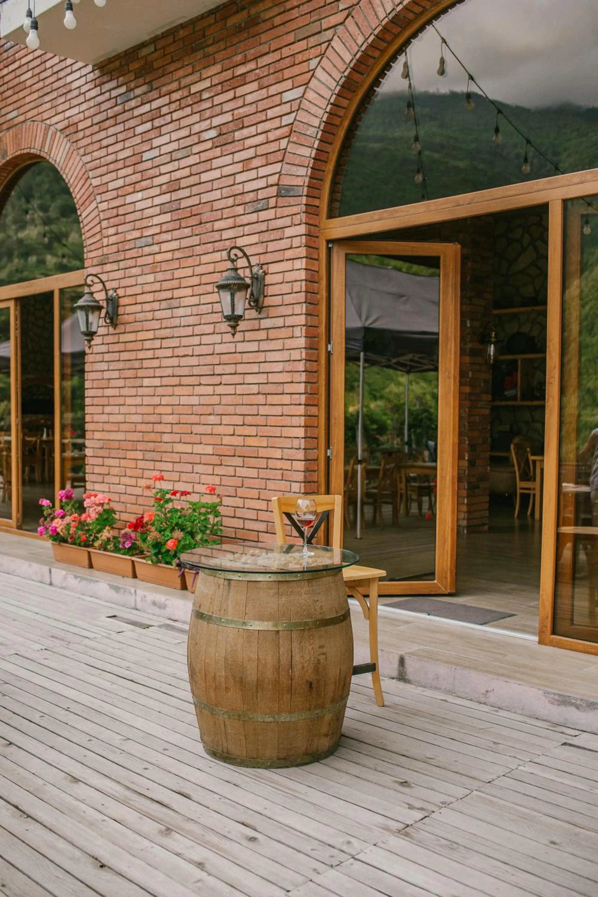 Balcony/Terrace in Hotel Chateau Iveri