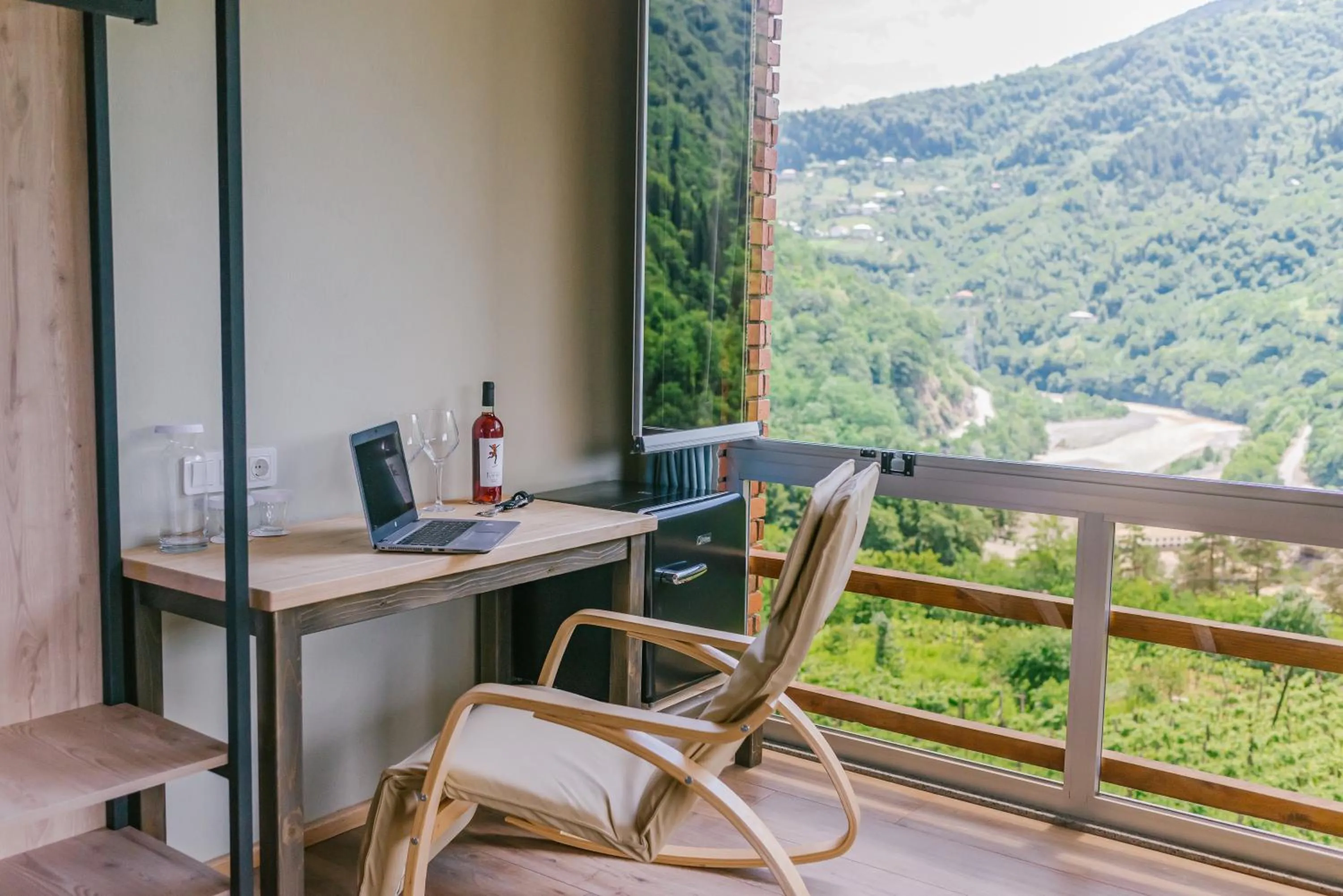 Natural landscape in Hotel Chateau Iveri