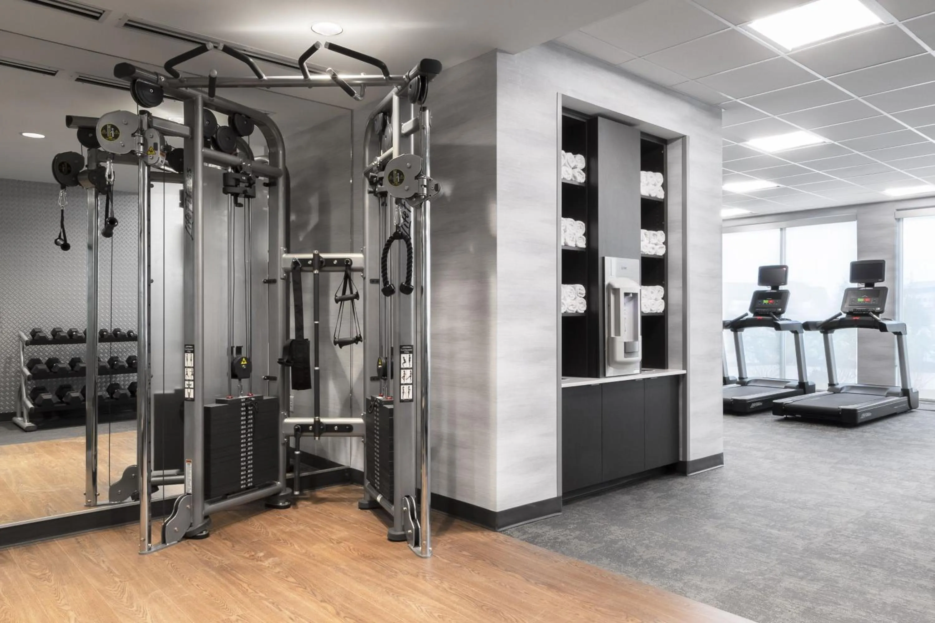 Fitness centre/facilities in Fairfield by Marriott Inn and Suites O Fallon IL