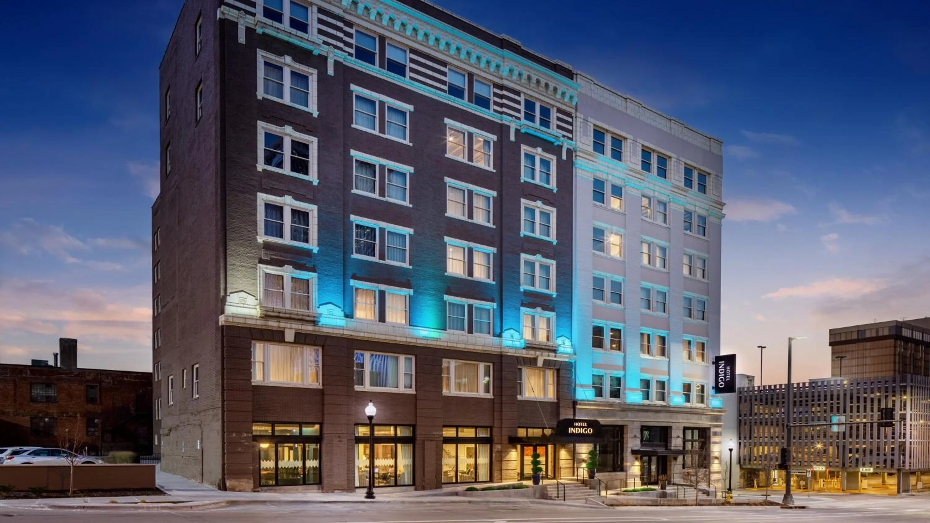 Property building in Hotel Indigo - Omaha Downtown by IHG