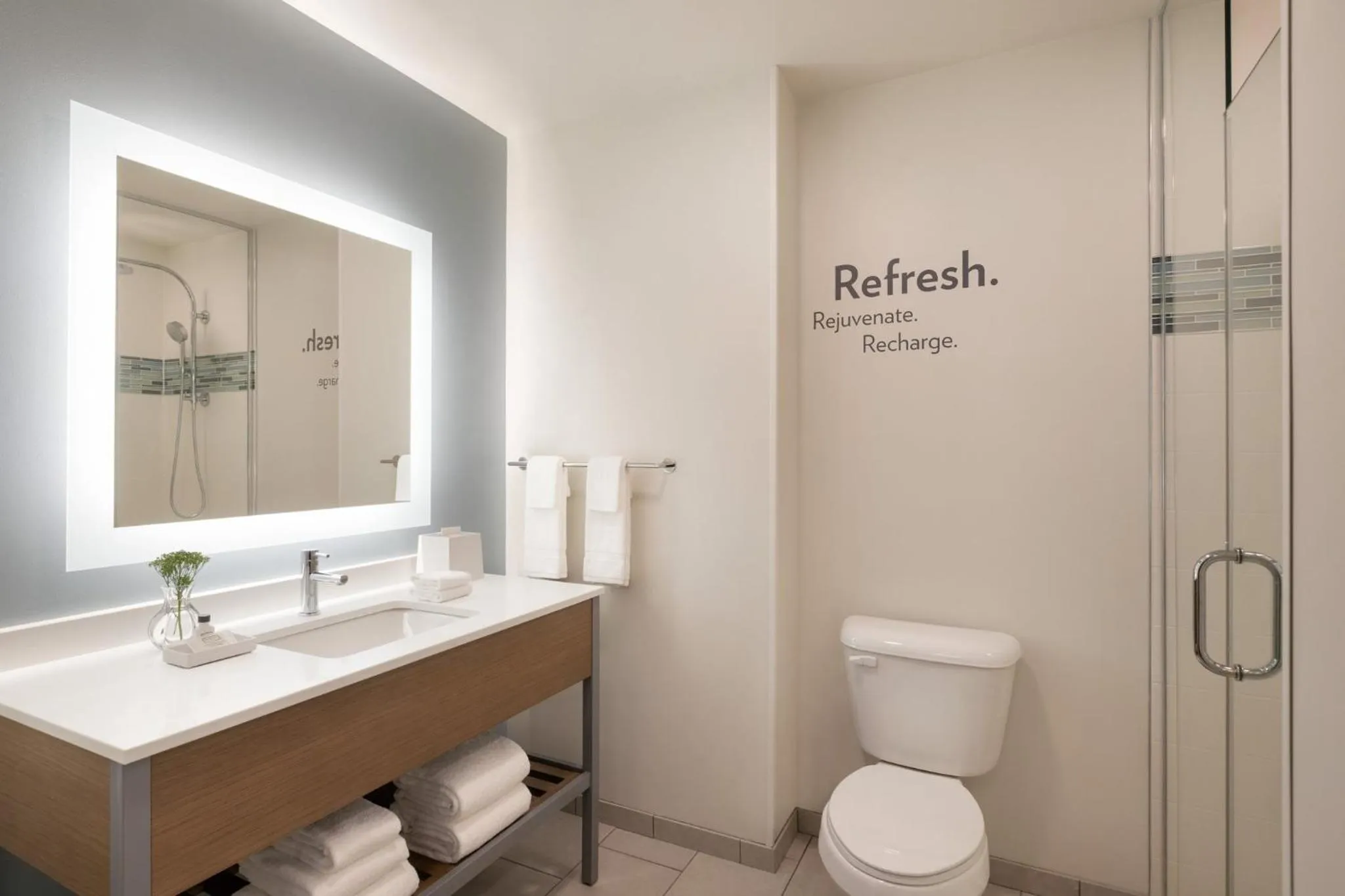 Bathroom in EVEN Hotel Rochester - Mayo Clinic Area by IHG