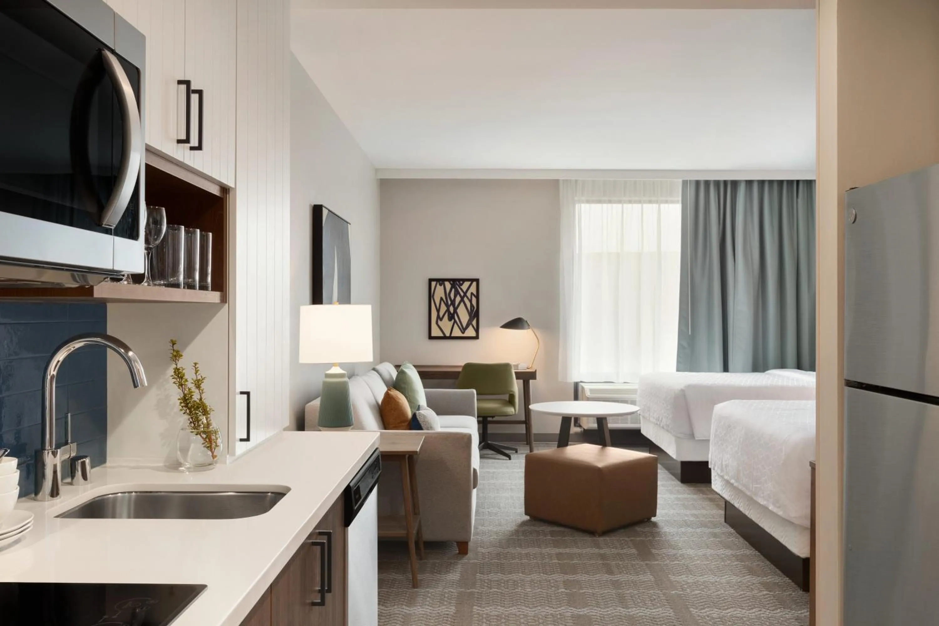 Photo of the whole room, Bed in Staybridge Suites Rochester - Mayo Clinic Area by IHG