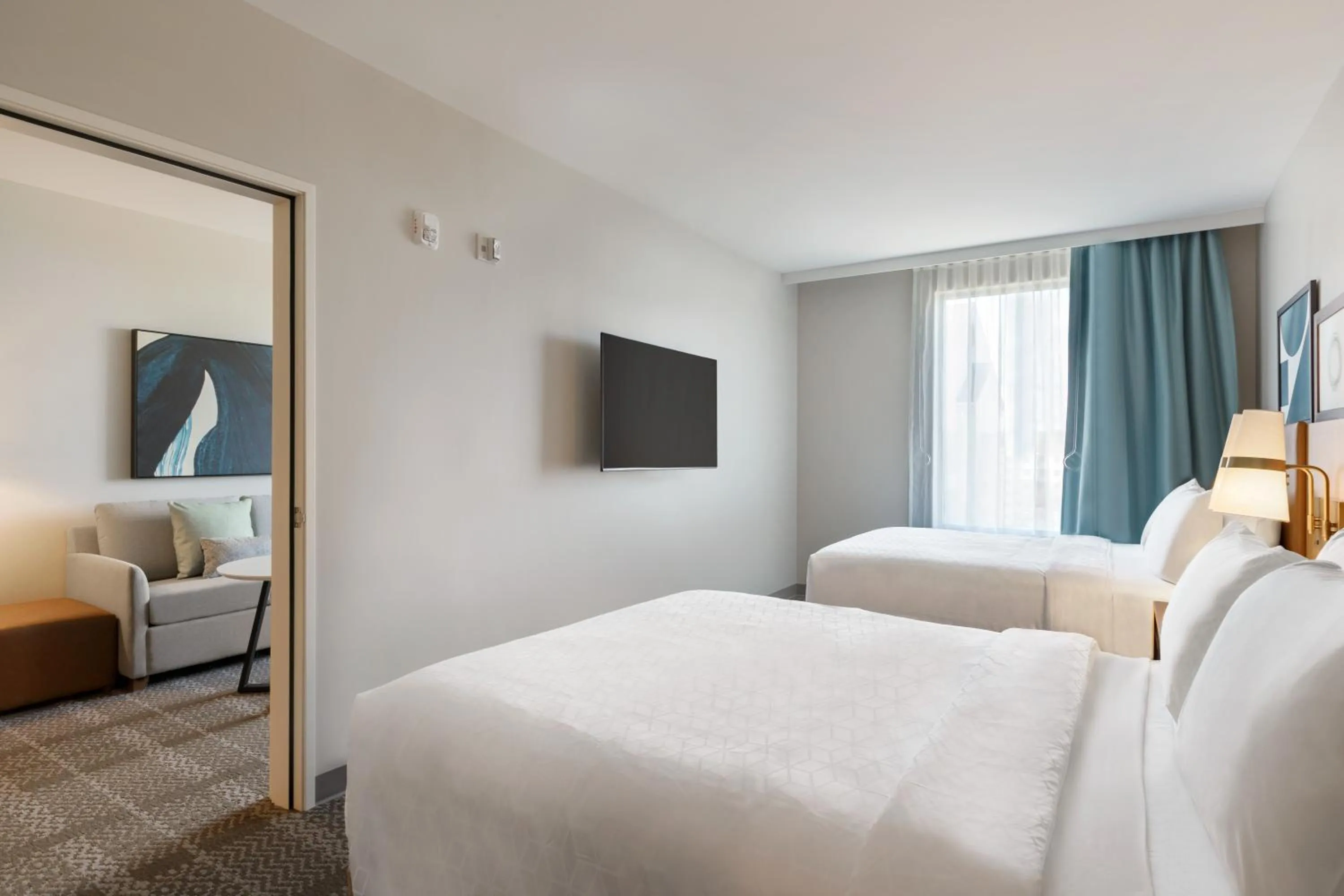 Bedroom, Bed in Staybridge Suites Rochester - Mayo Clinic Area by IHG