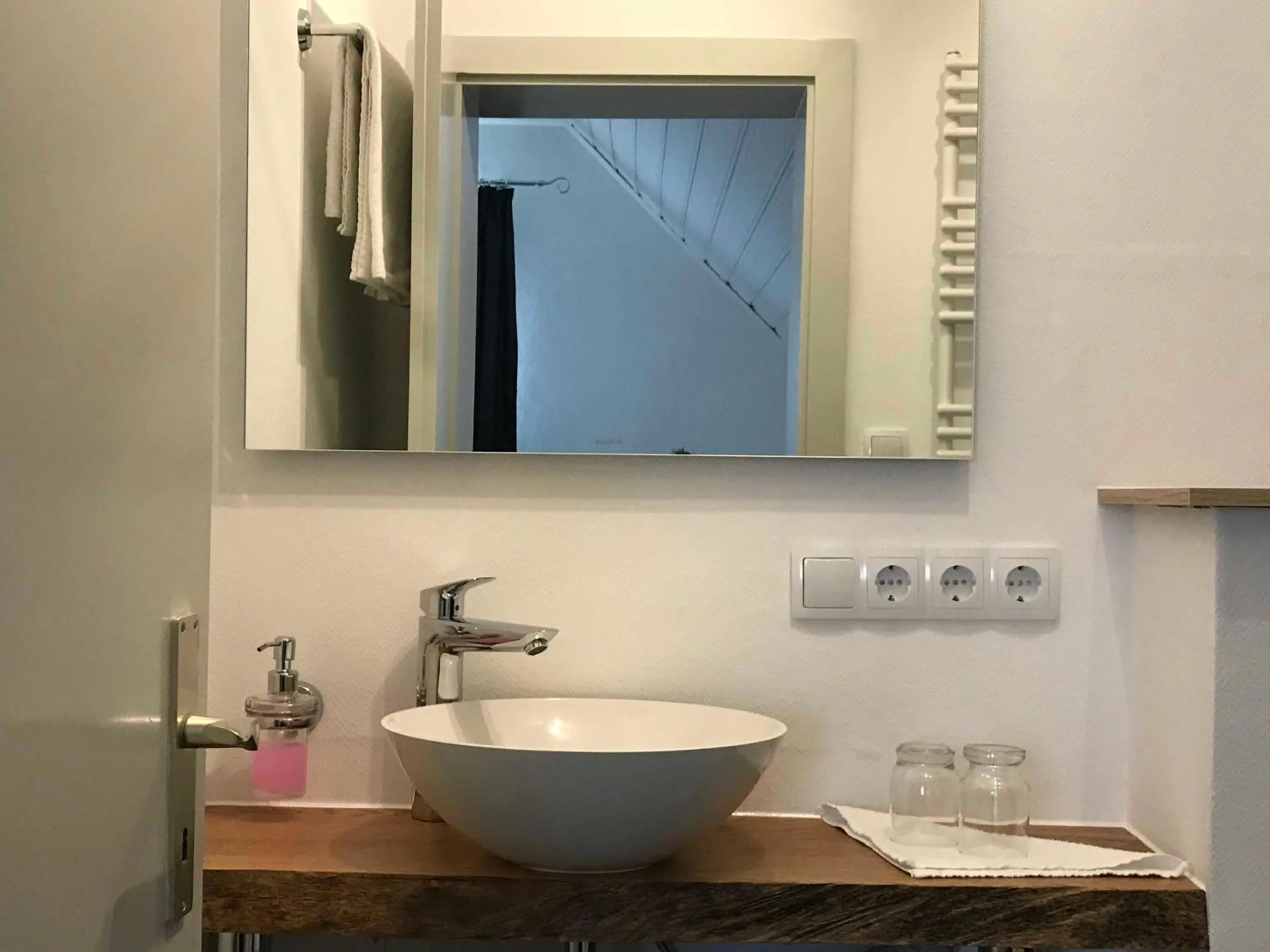 Bathroom in Gasthof zum Waldstein