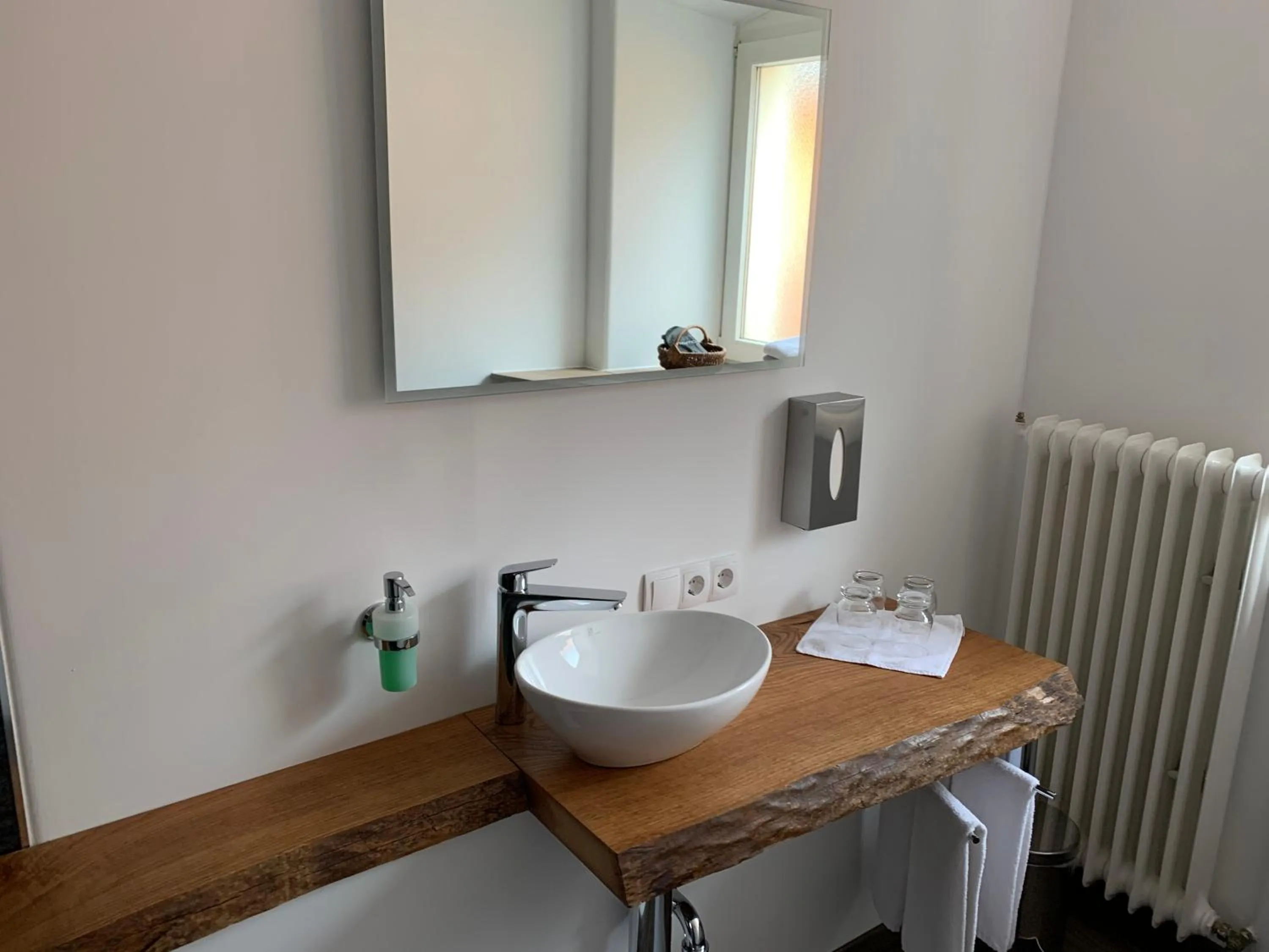 Bathroom in Gasthof zum Waldstein
