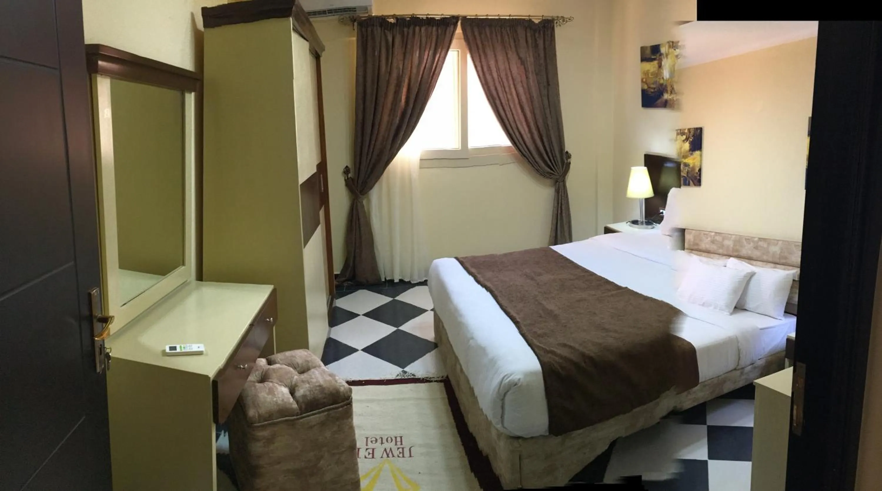 Bedroom, Bed in Jewel Gameel appartement