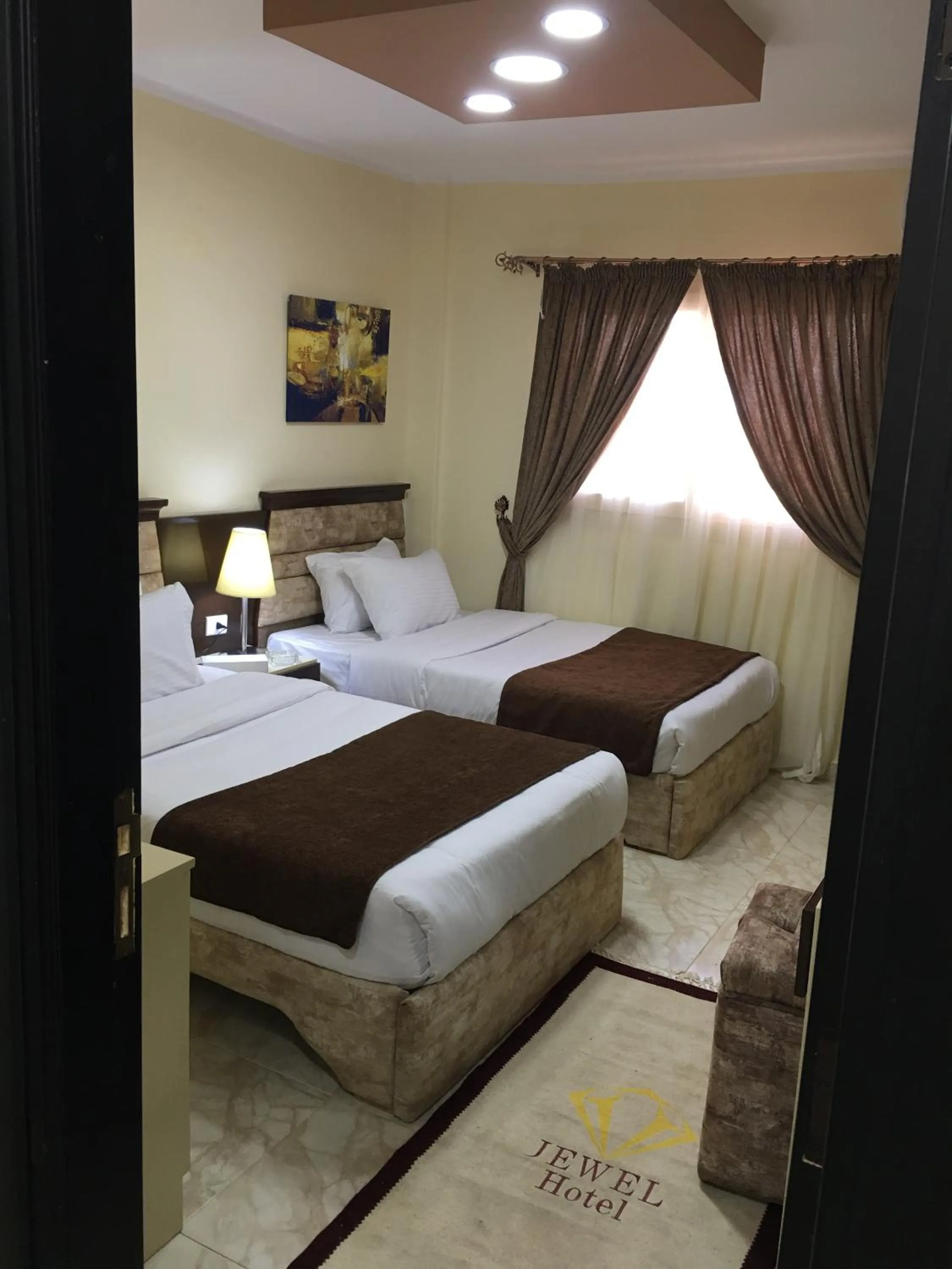 Bedroom, Bed in Jewel Gameel appartement