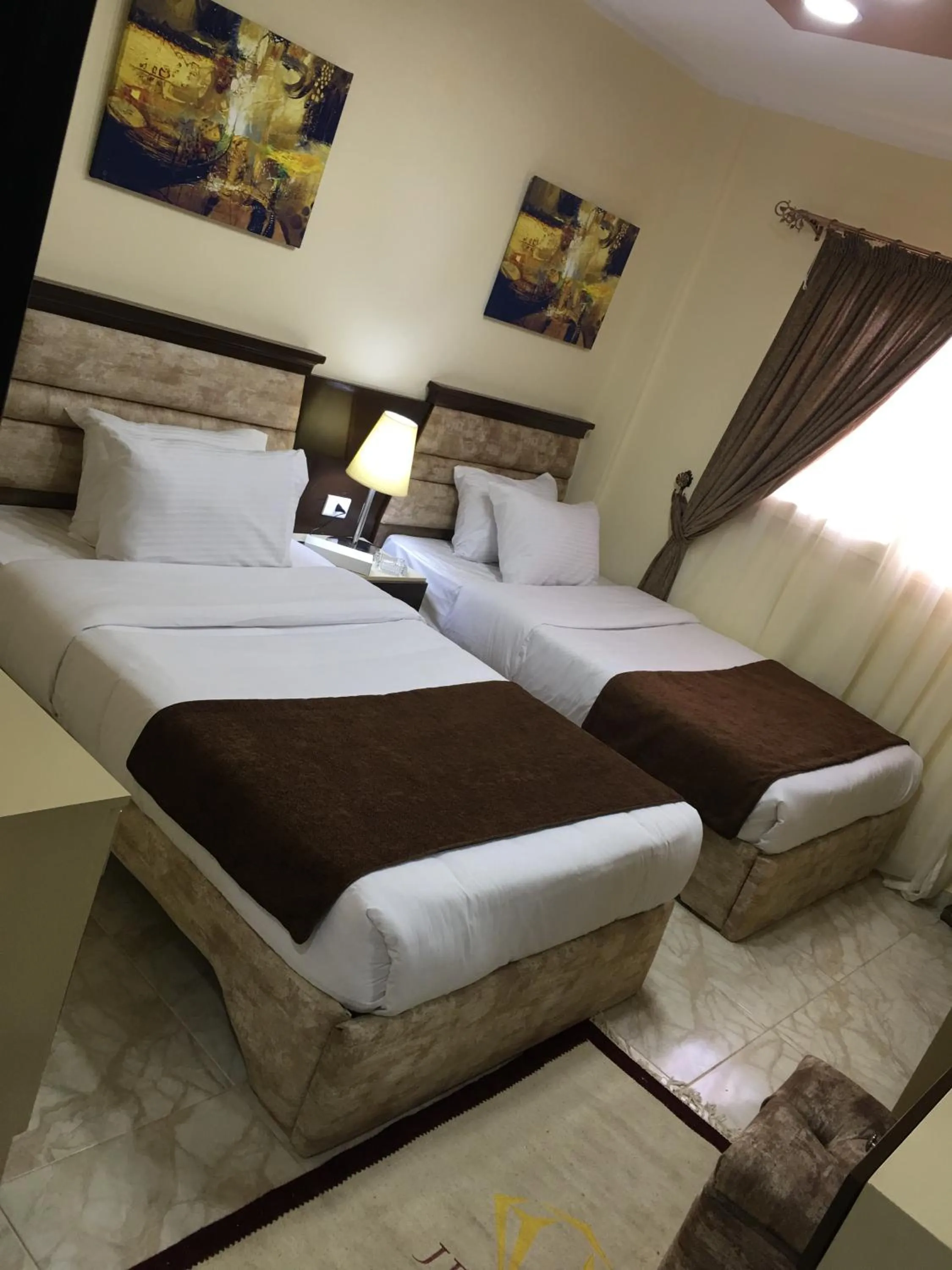 Bedroom, Bed in Jewel Gameel appartement