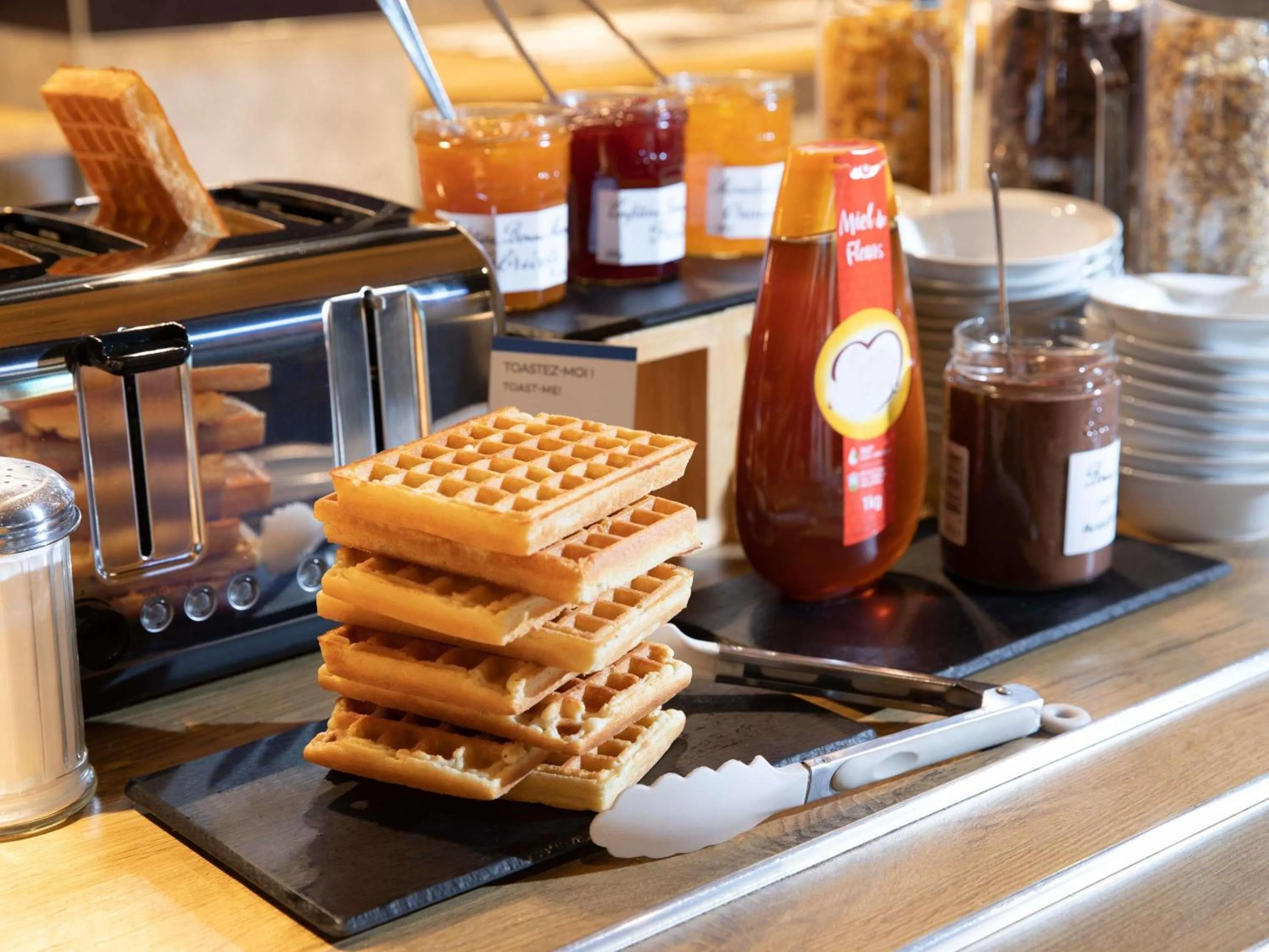 Breakfast in Ibis Budget Strasbourg Centre Republique