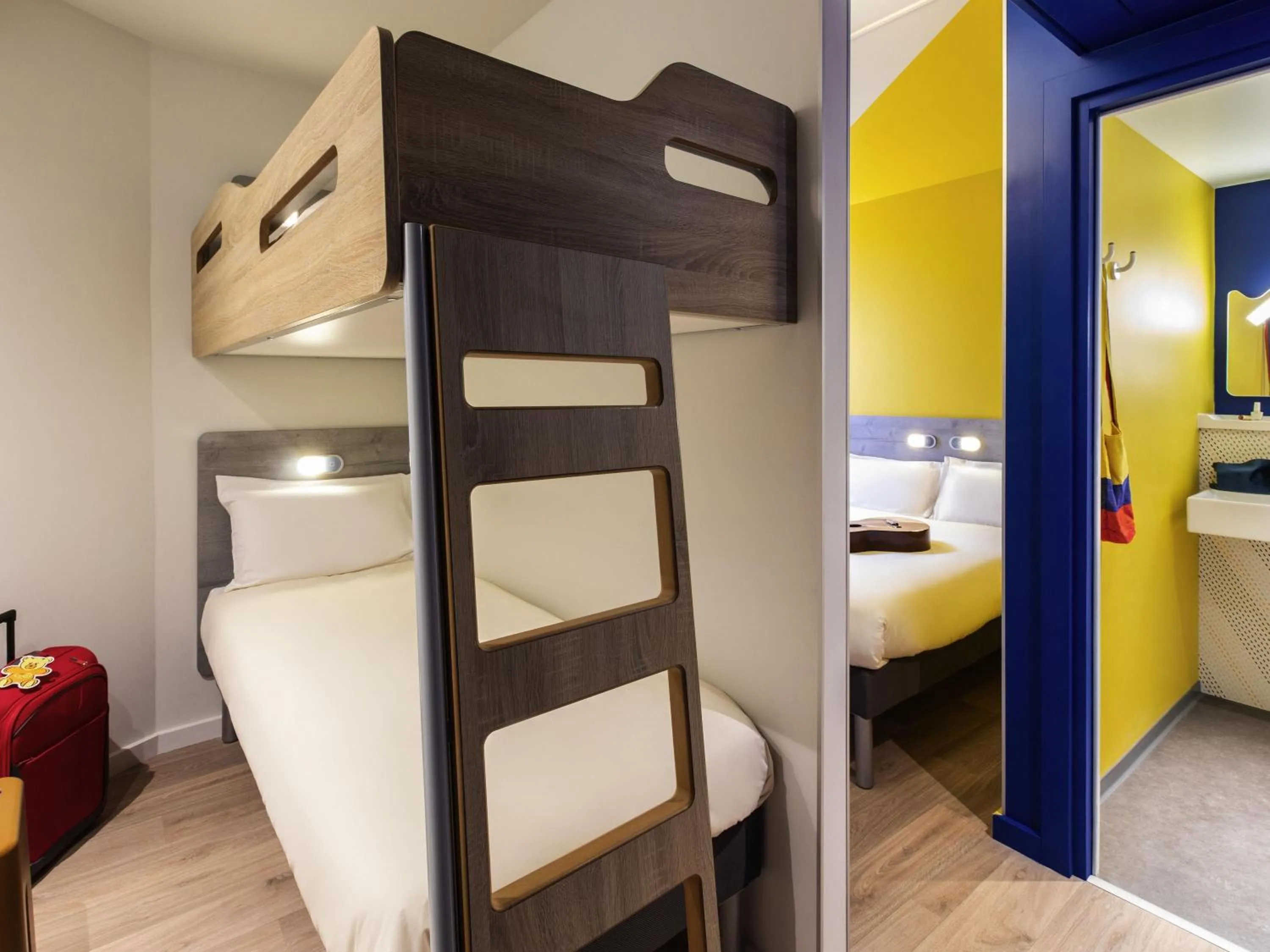 Bedroom, Bed in Ibis Budget Strasbourg Centre Republique