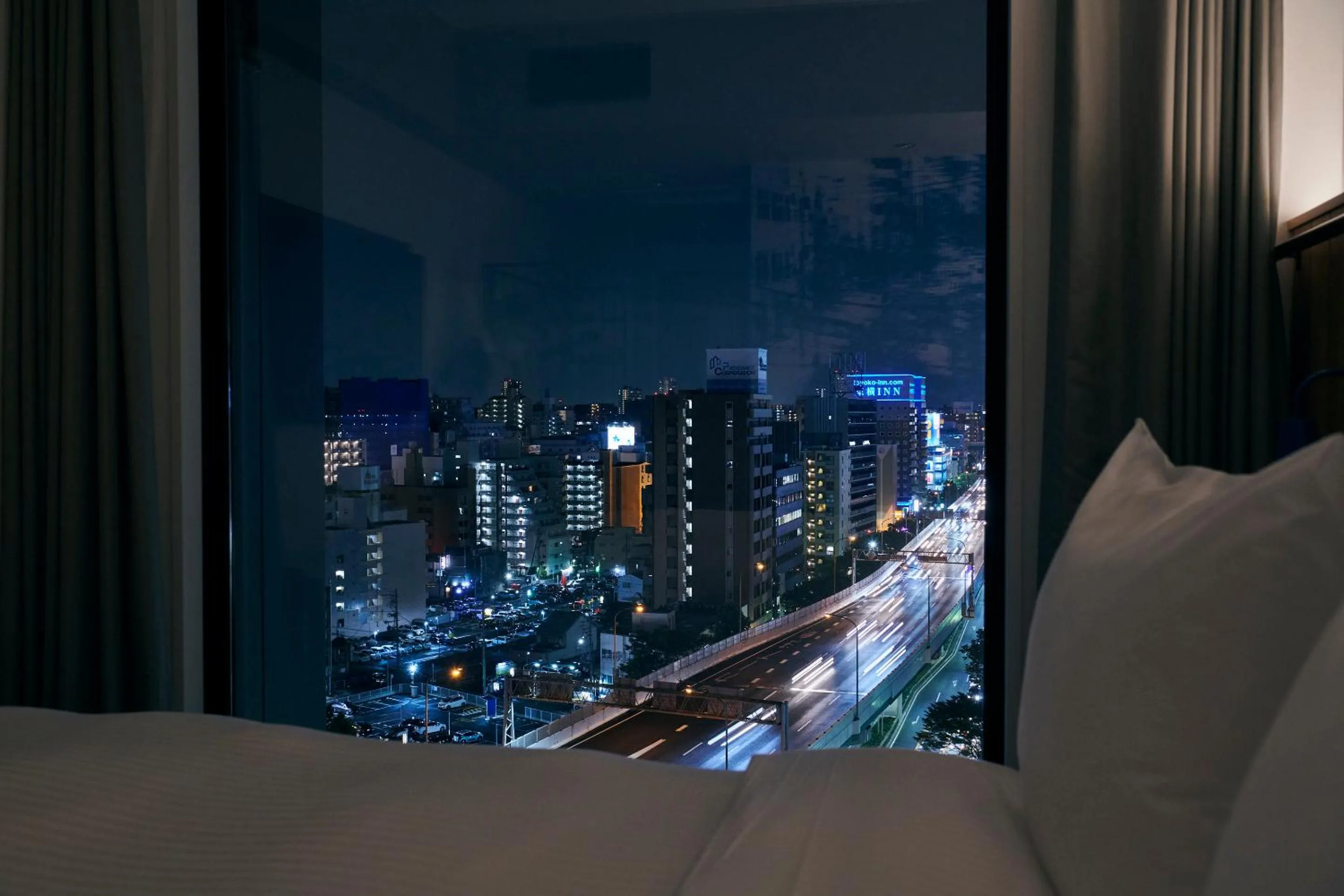 Night, Bed in ibis Styles Nagoya