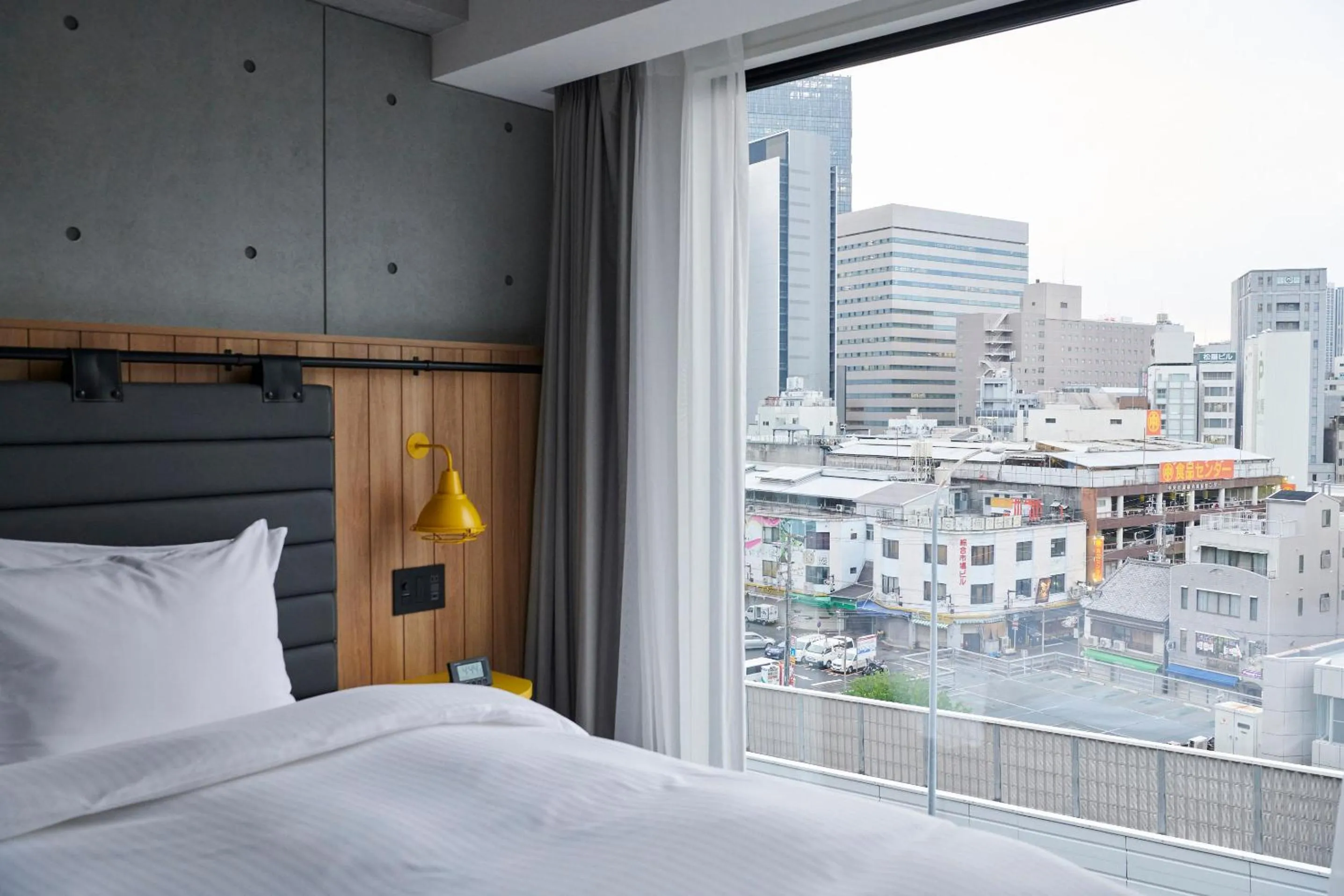 City view, Bed in ibis Styles Nagoya
