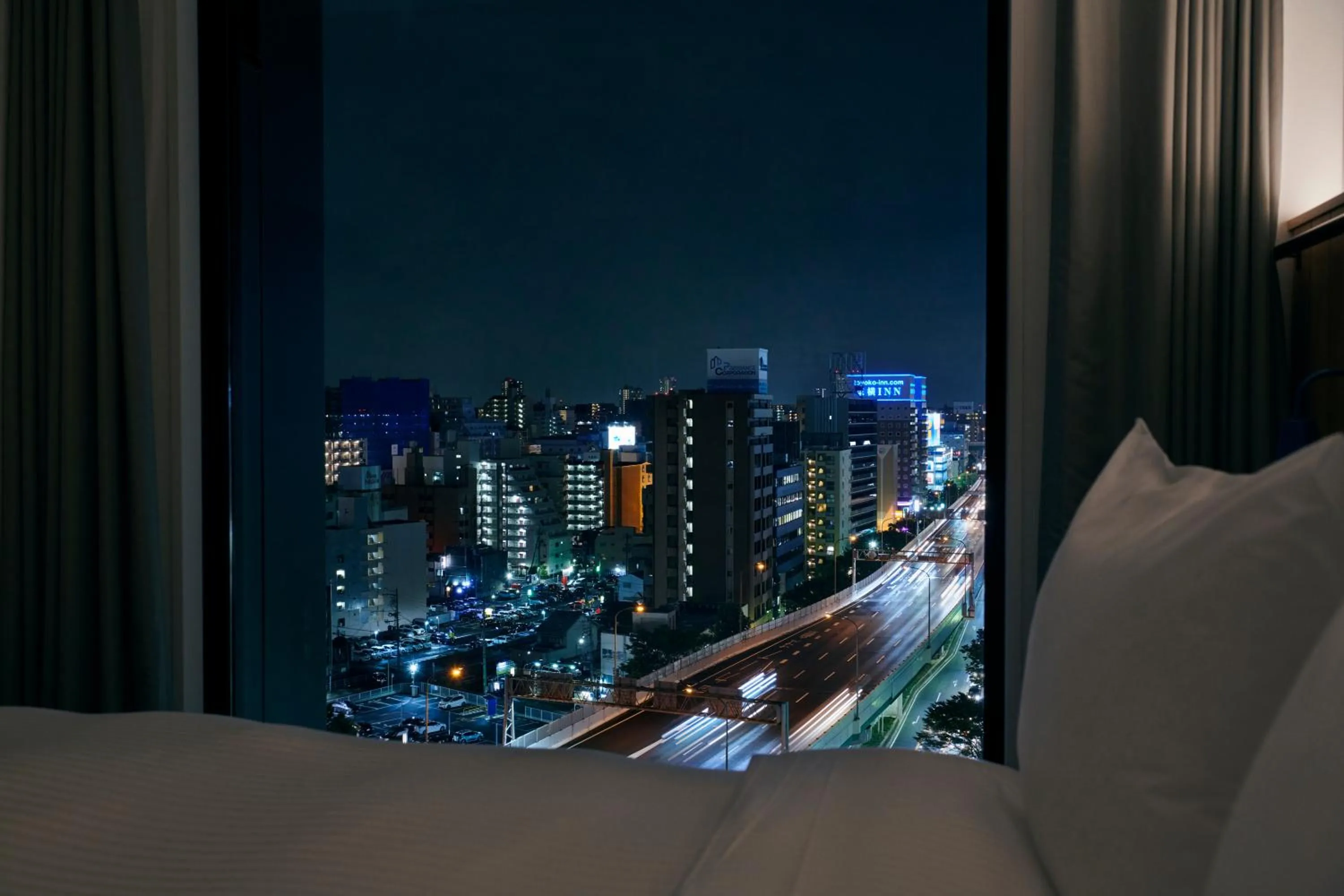 City view, Bed in ibis Styles Nagoya