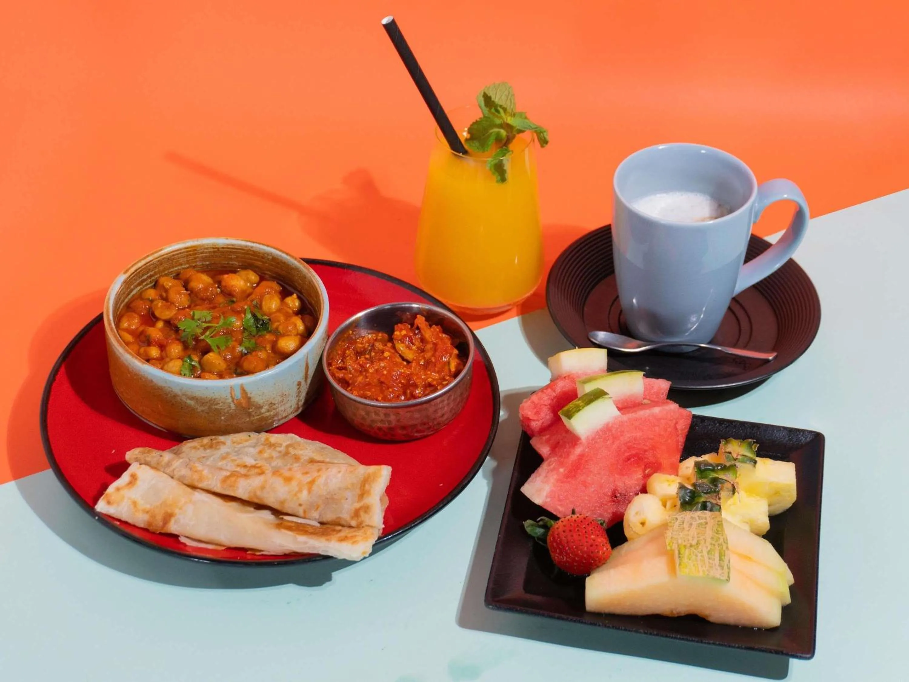 Breakfast in Aparthotel Adagio Dubai Deira