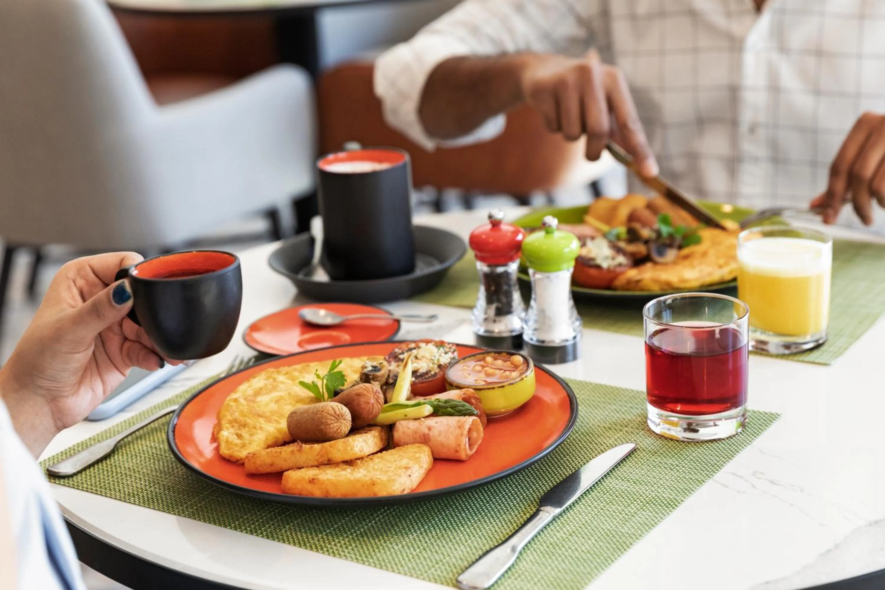 Breakfast in Aparthotel Adagio Dubai Deira