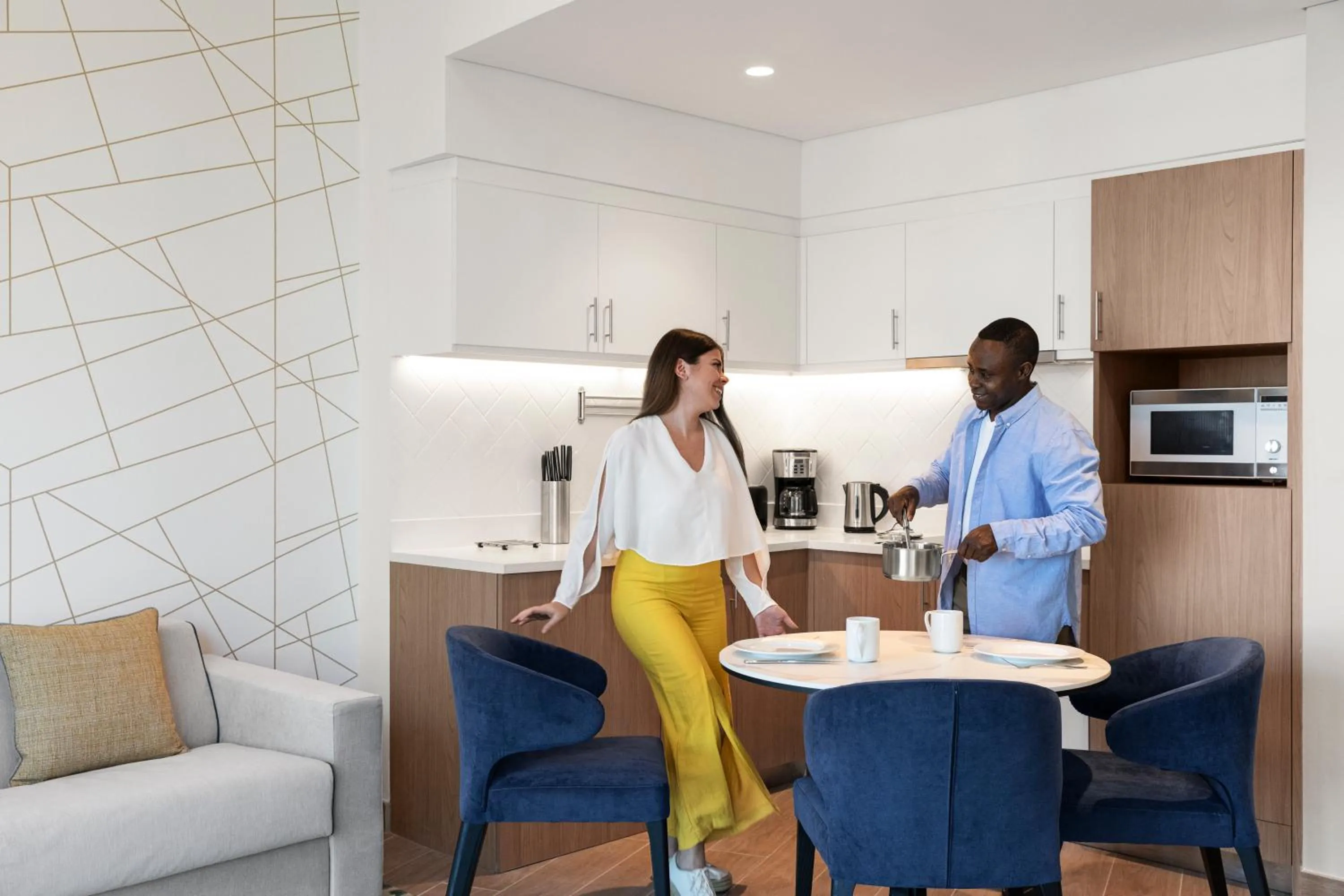 People in Aparthotel Adagio Dubai Deira