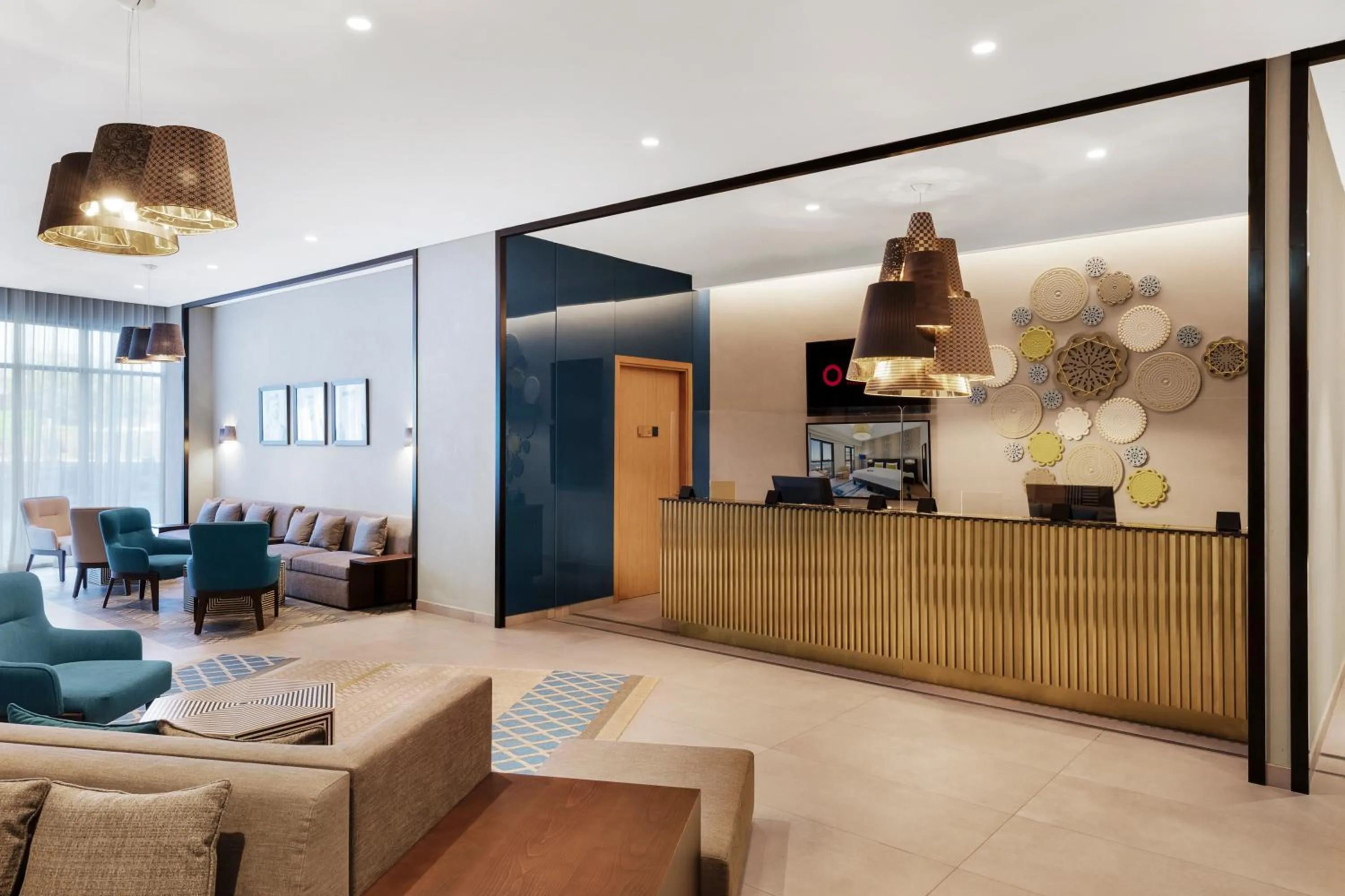 Lobby or reception in Aparthotel Adagio Dubai Deira