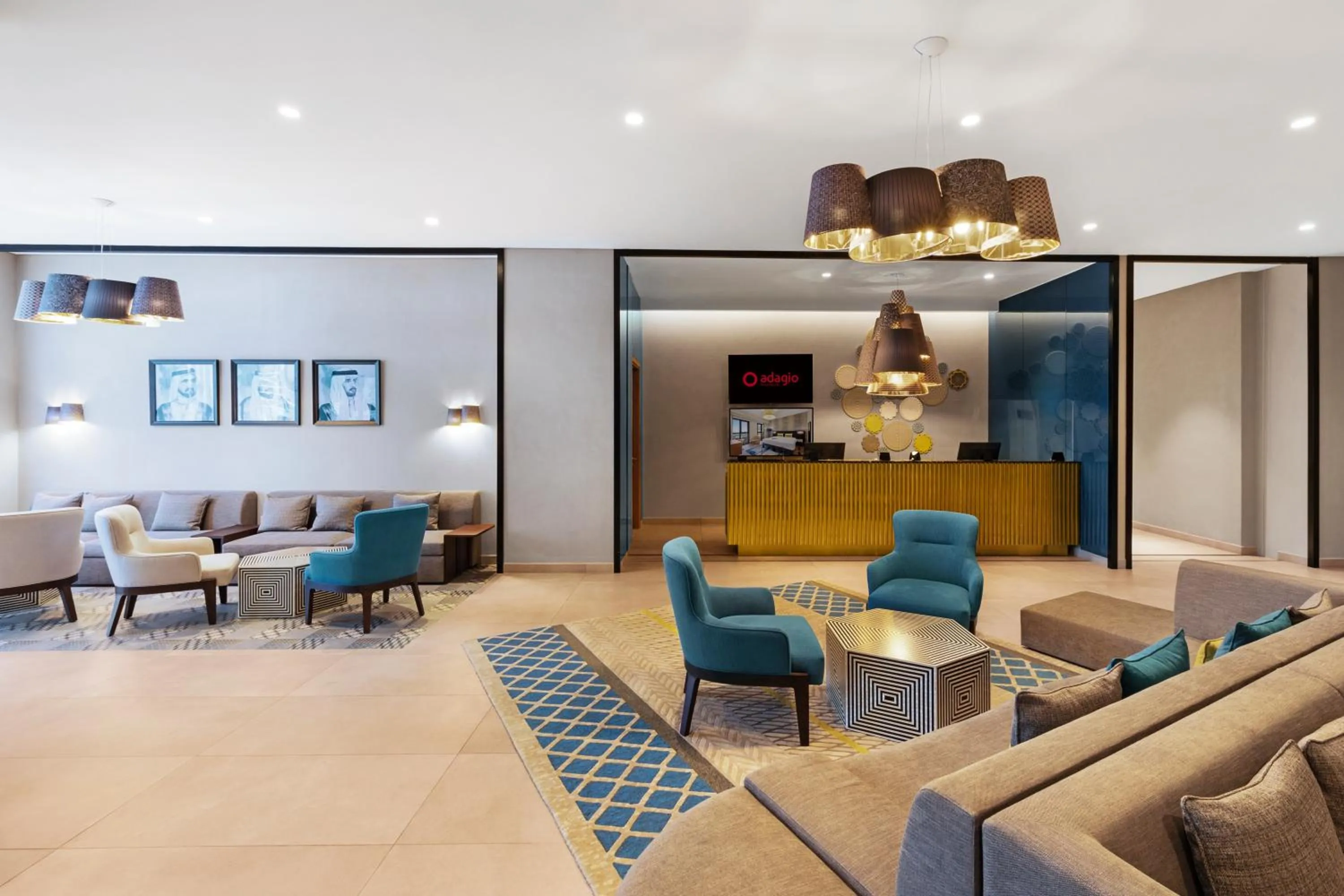 Lobby or reception in Aparthotel Adagio Dubai Deira