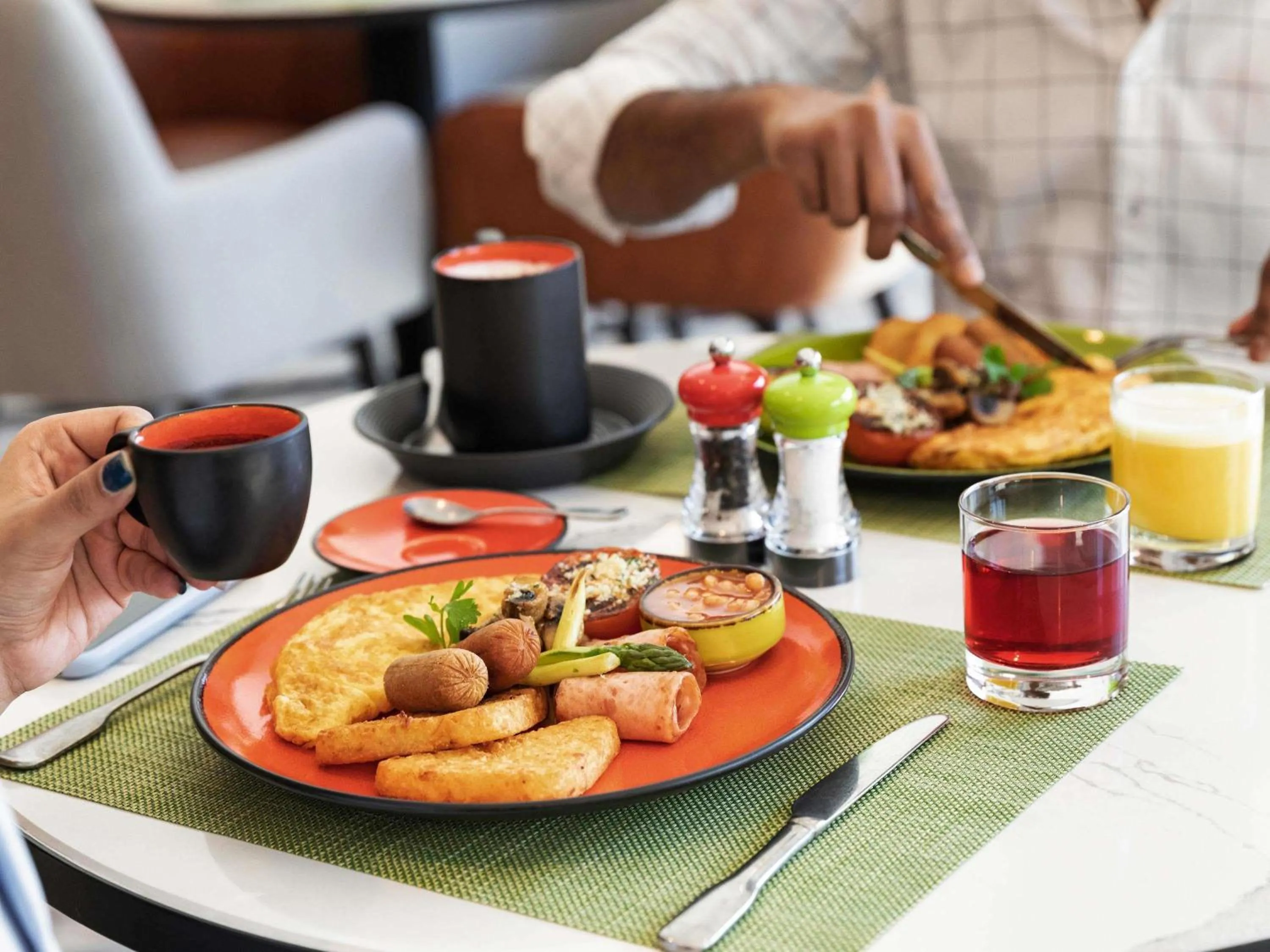 Breakfast in Aparthotel Adagio Dubai Deira