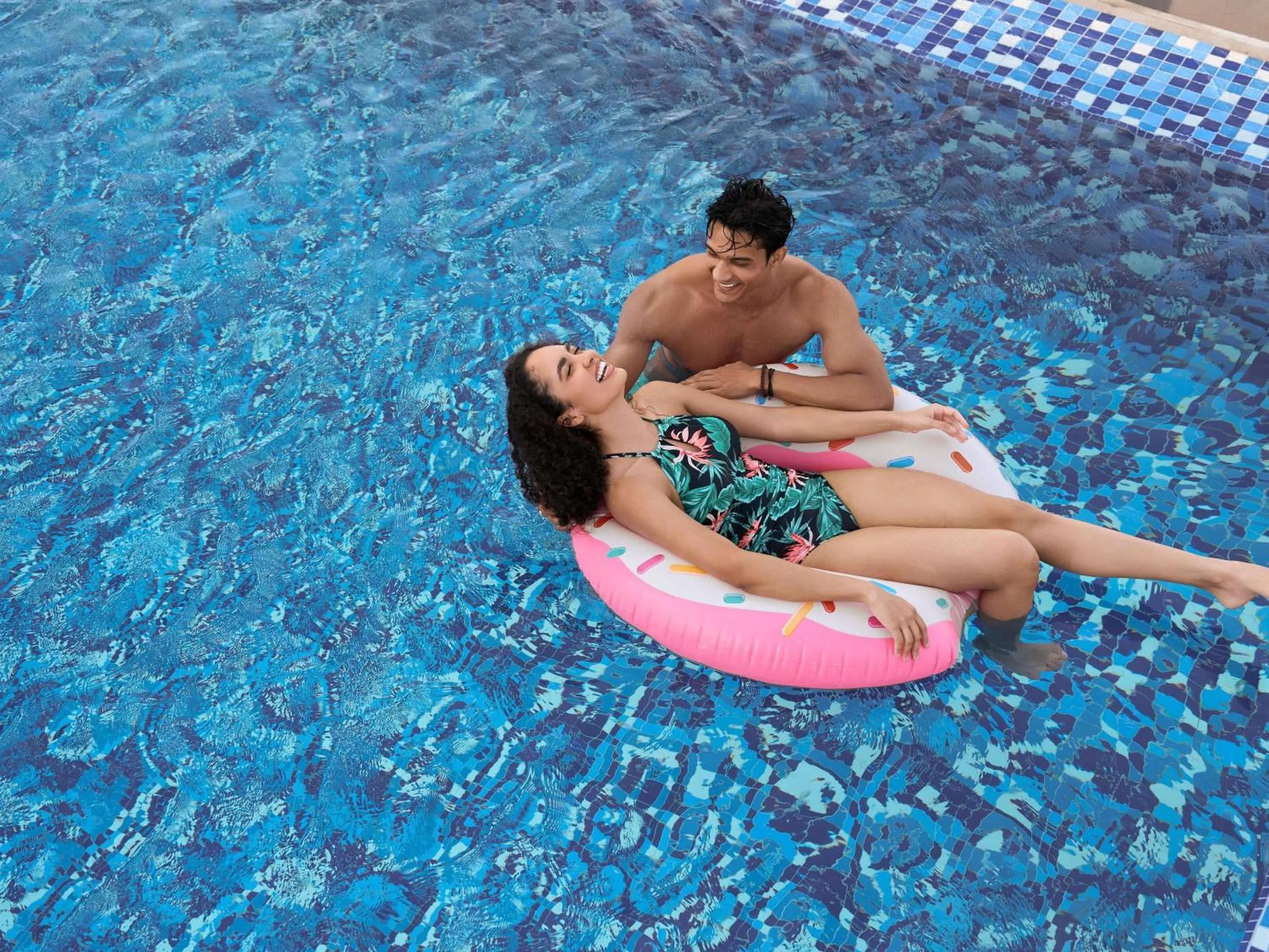 Pool view in Aparthotel Adagio Dubai Deira