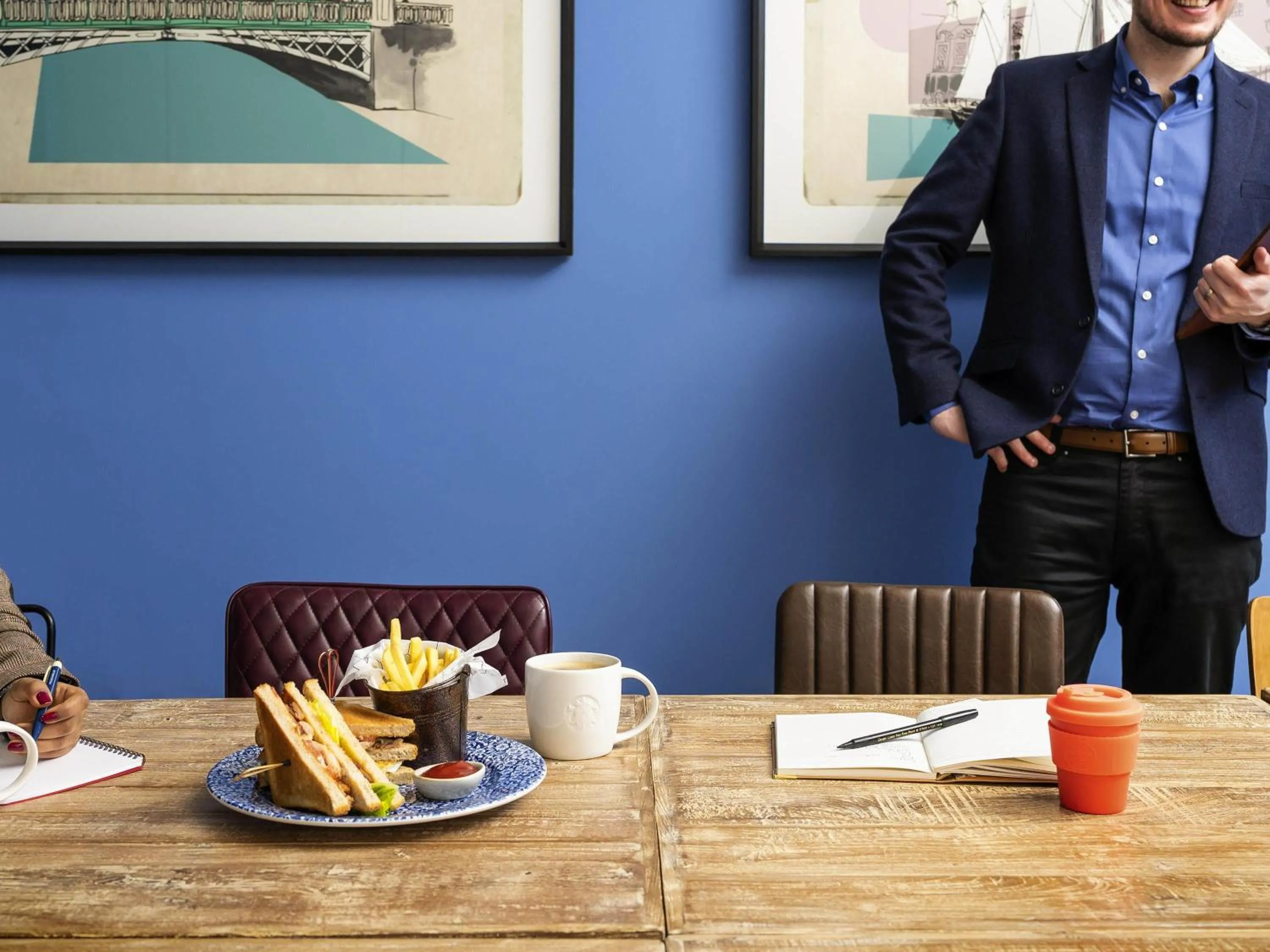 Meeting/conference room in ibis Bridgwater, M5 Jct23