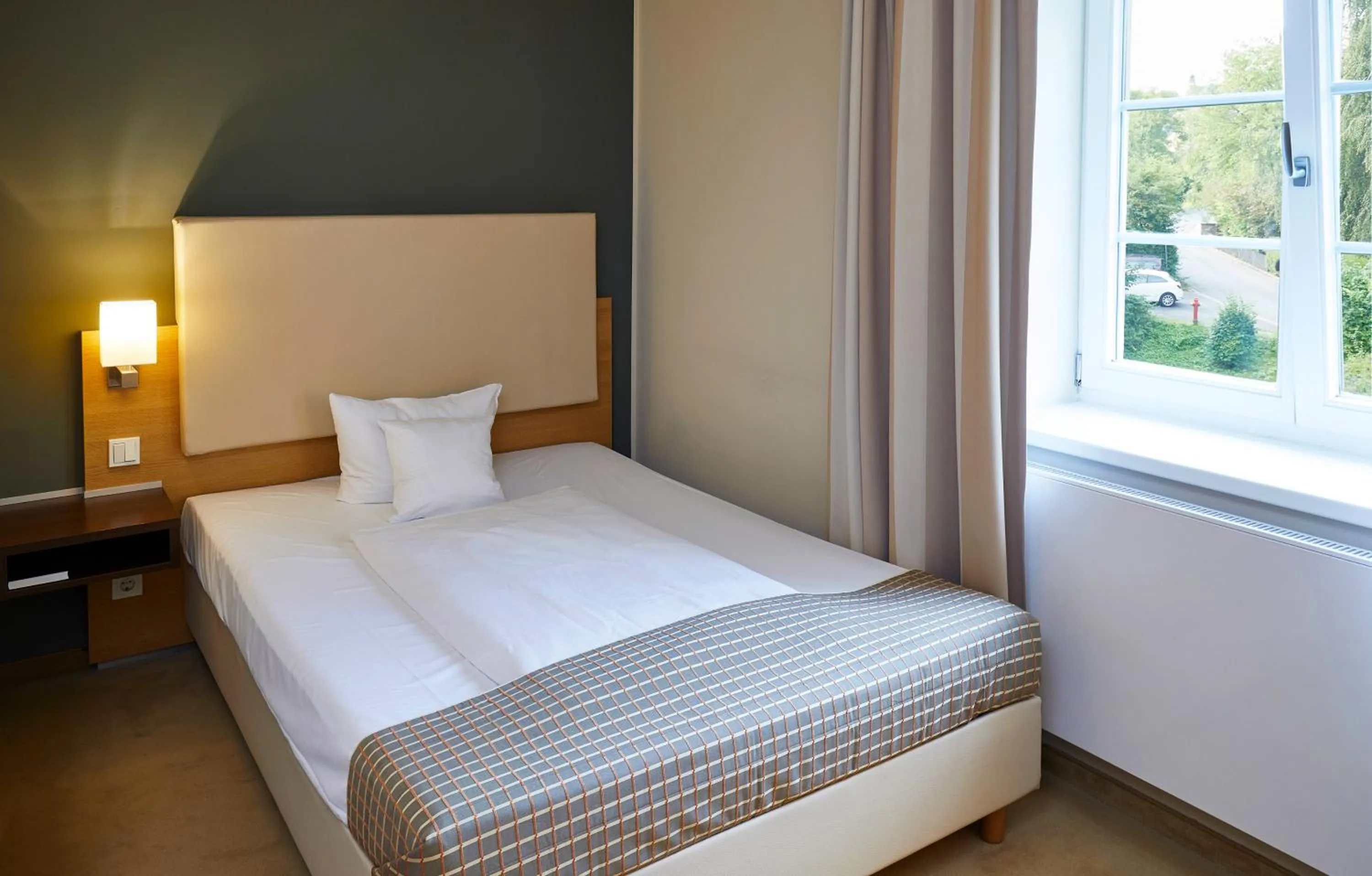 Bed in Hotel Stempferhof