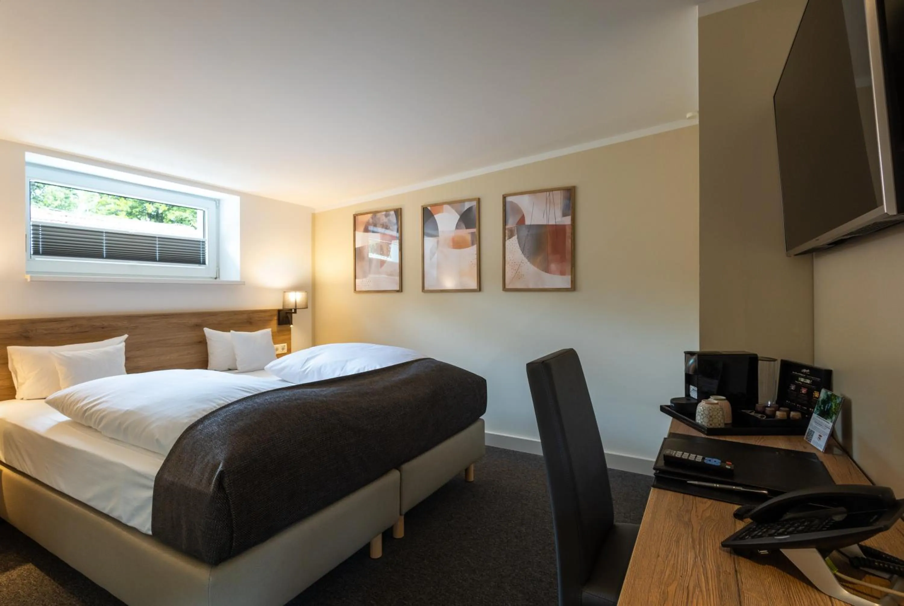 Bed in Hotel Stempferhof