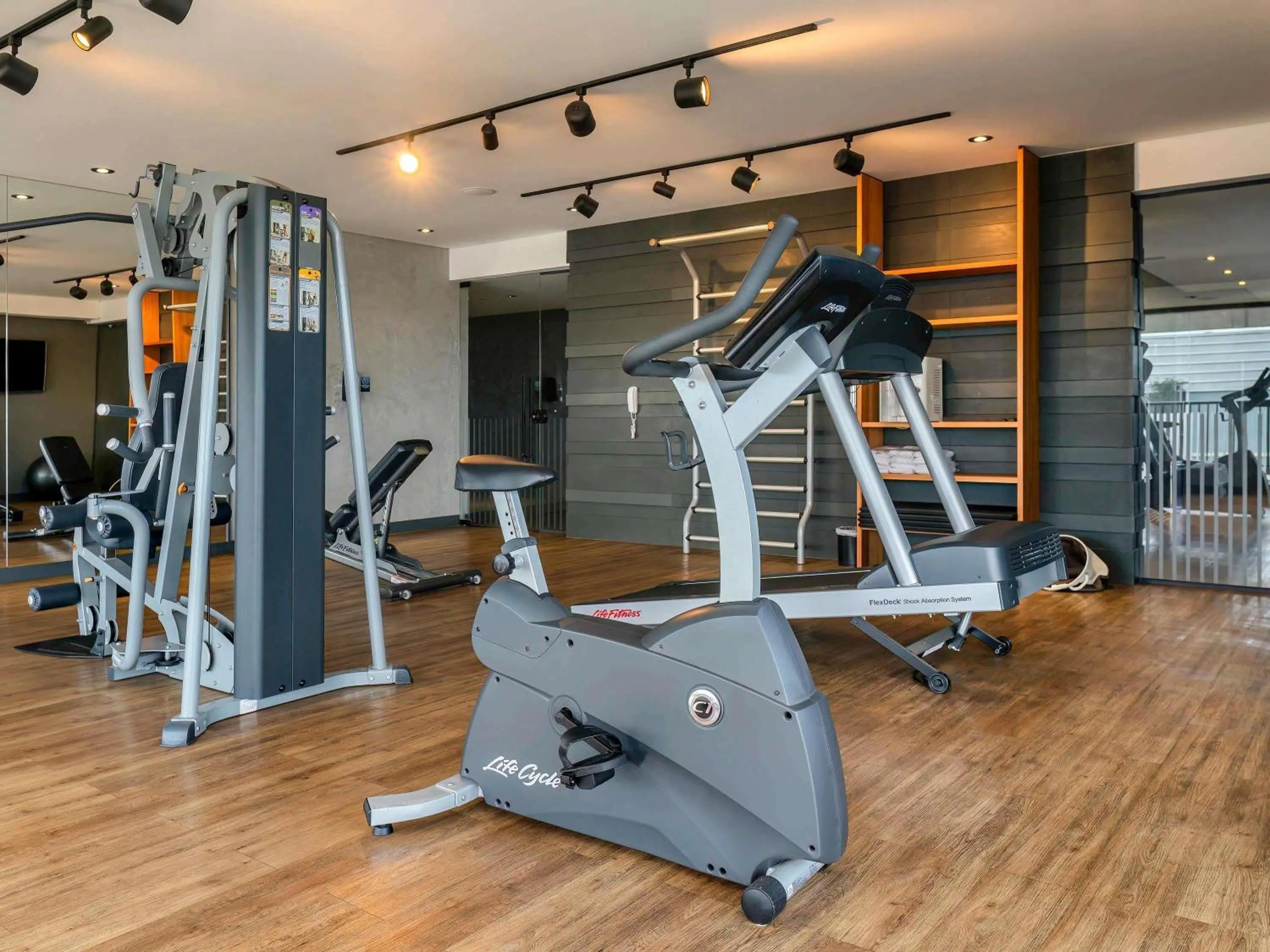 Fitness centre/facilities in Novotel Criciuma