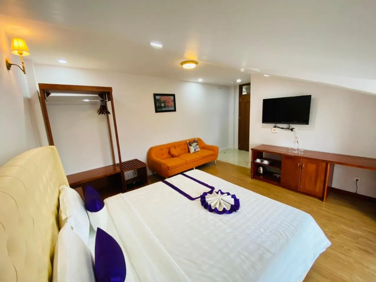 Bed in Peach Valley Hotel Dalat