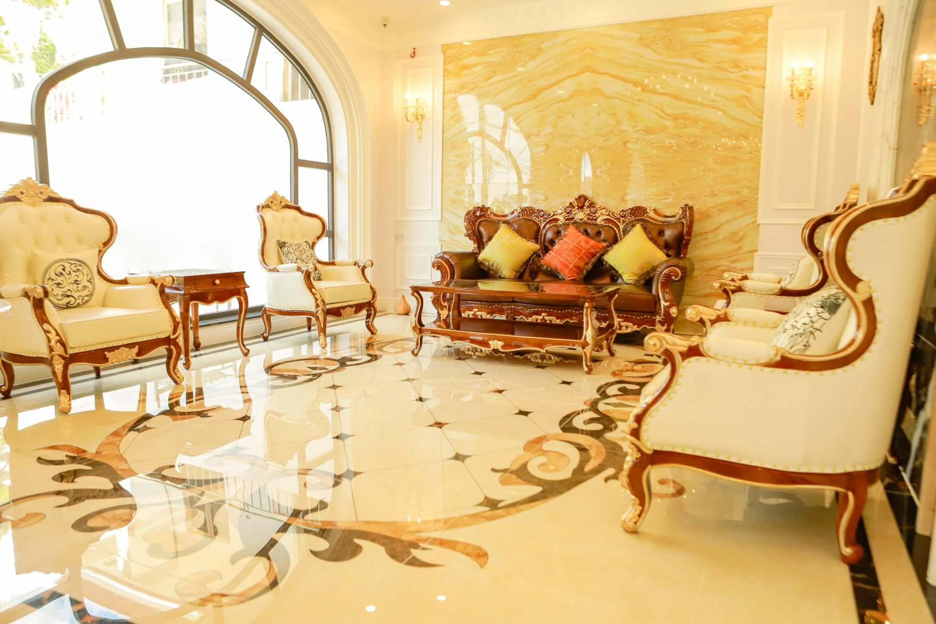 Lobby or reception in Peach Valley Hotel Dalat