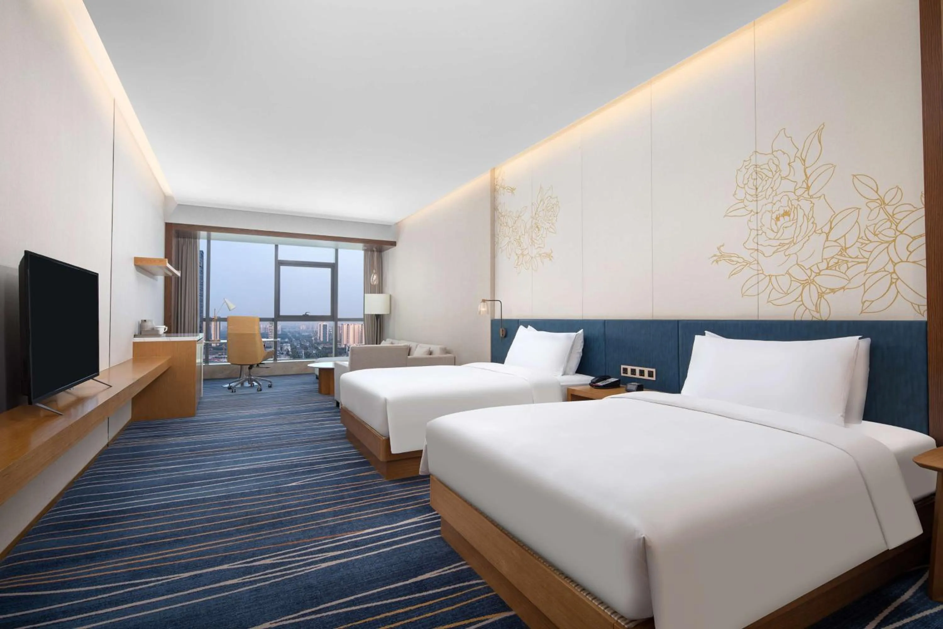 Bed in Hilton Garden Inn Zibo Zhangdian