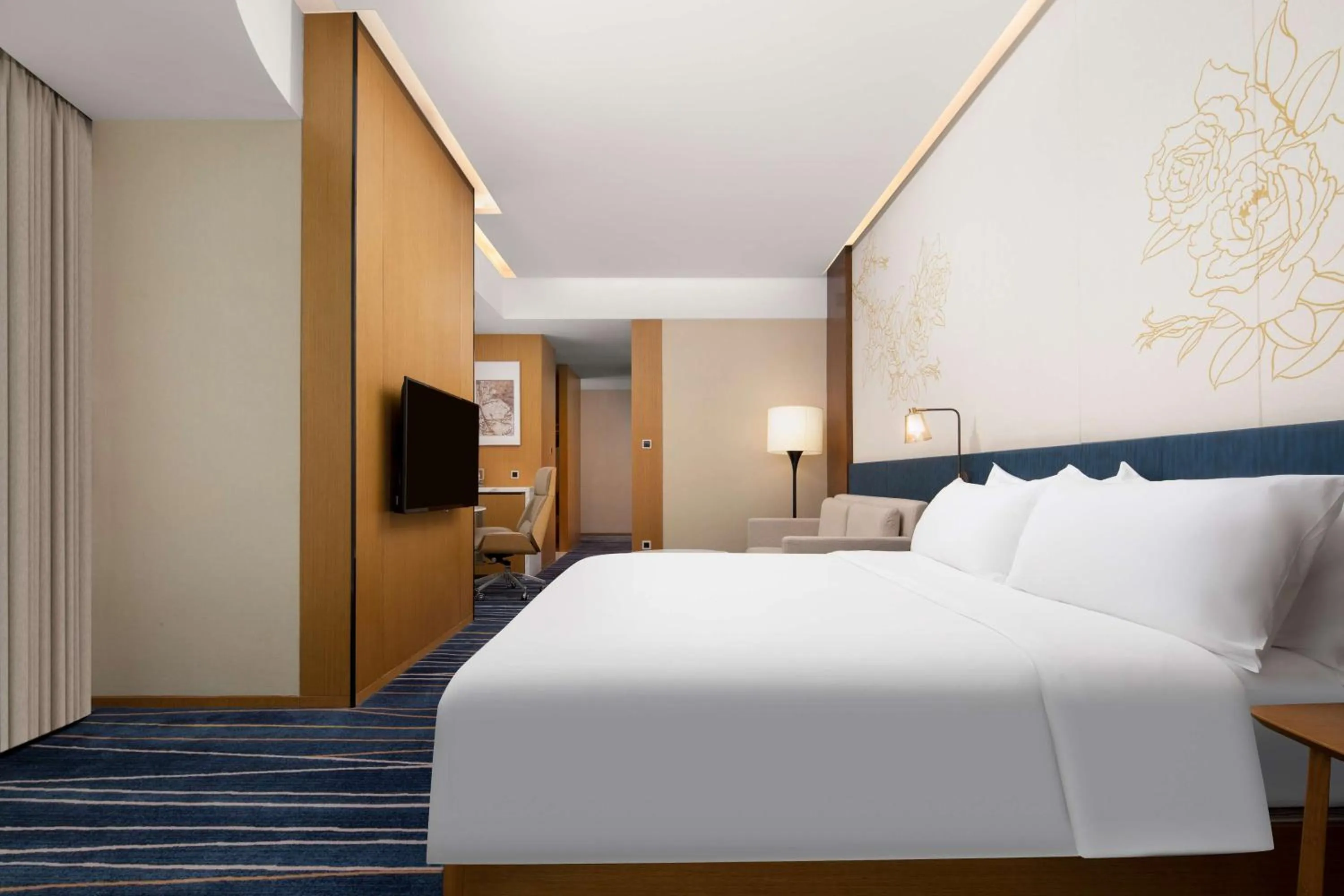 Bed in Hilton Garden Inn Zibo Zhangdian