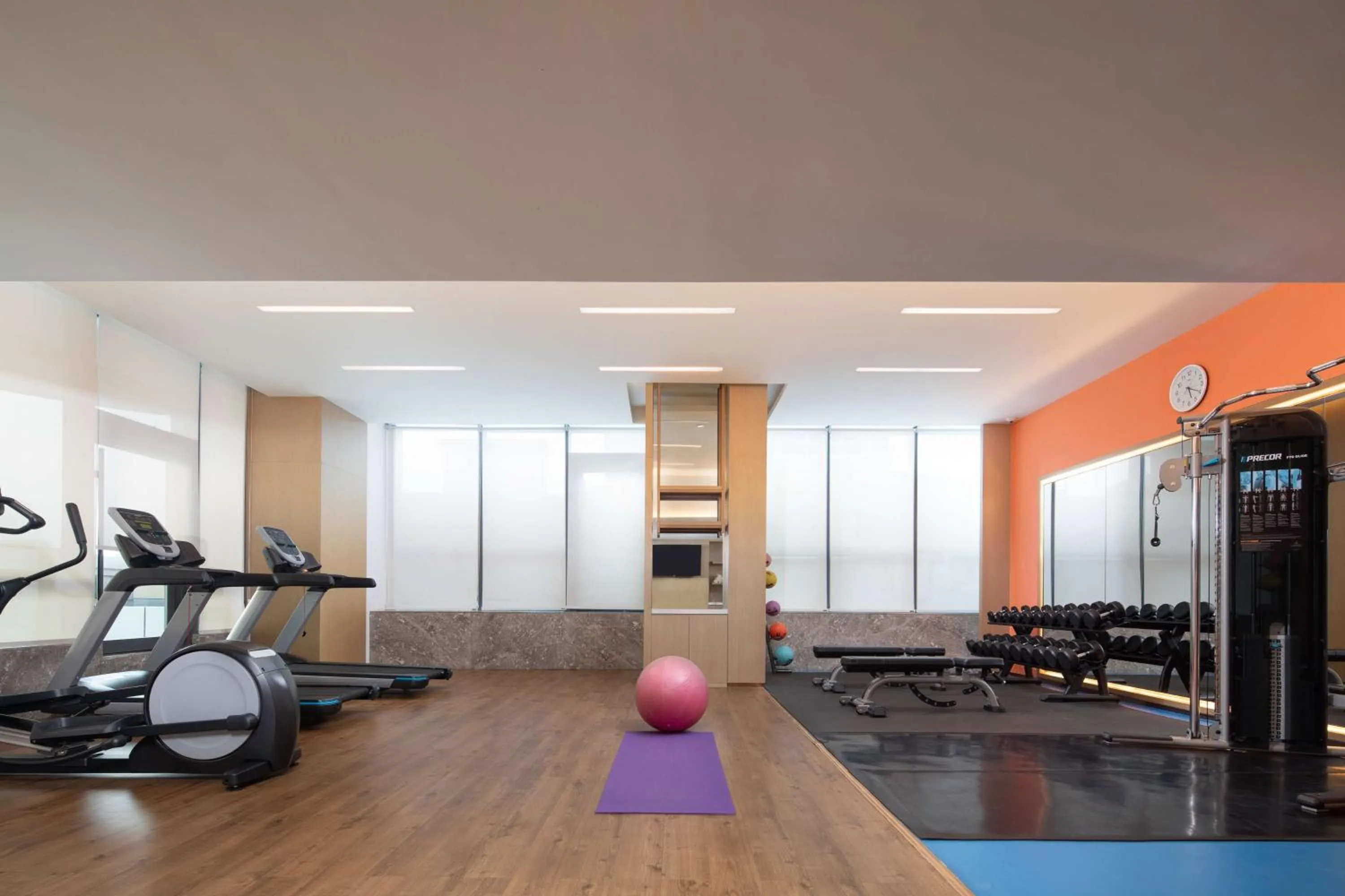 Fitness centre/facilities in Hilton Garden Inn Zibo Zhangdian