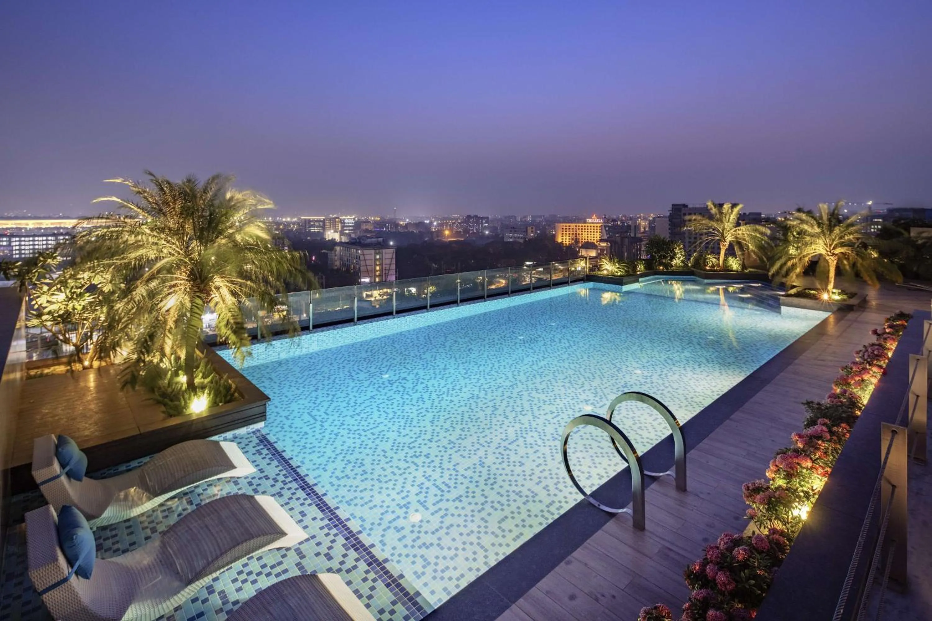 Pool view in Radisson Blu Mumbai International Airport