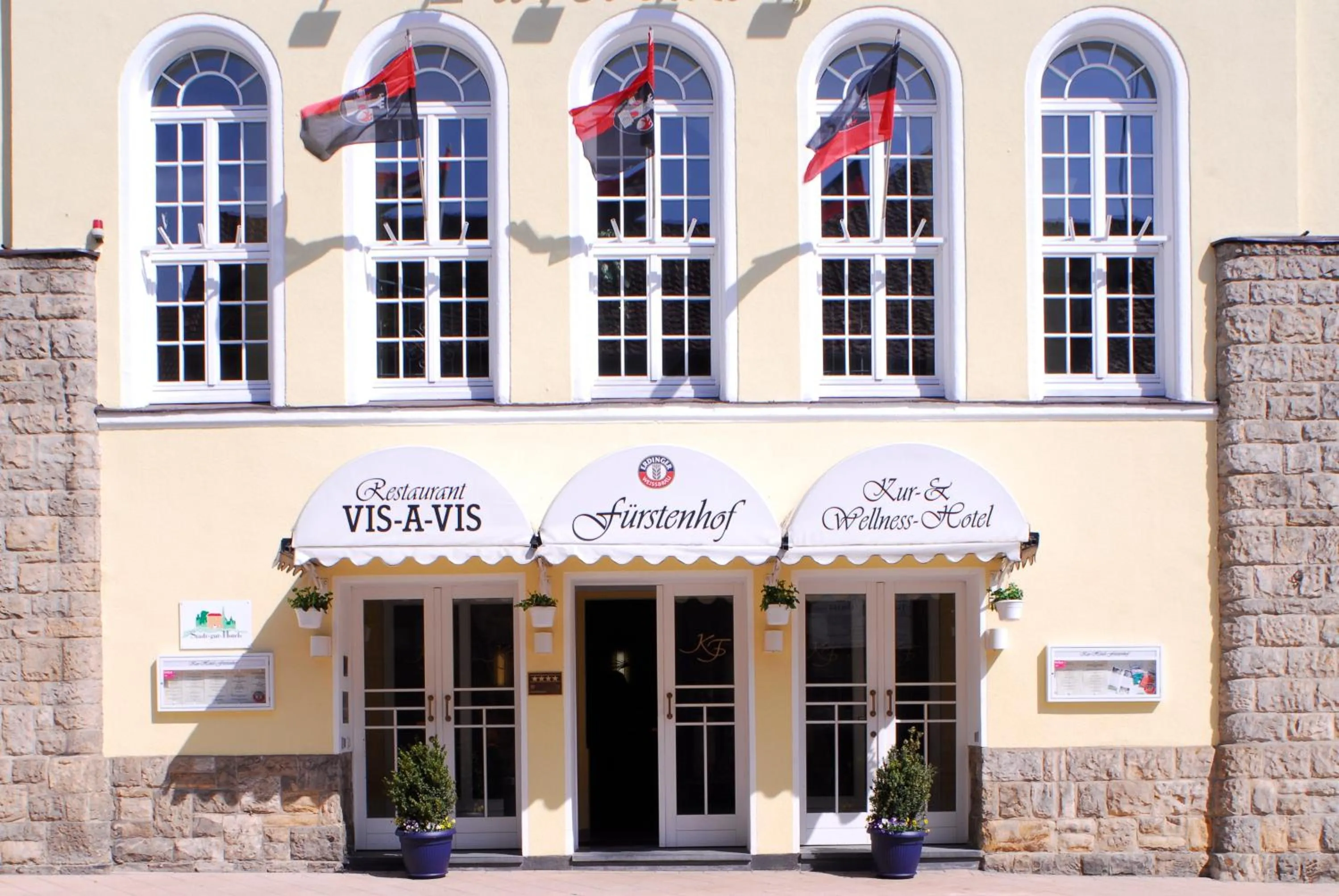 Facade/entrance in Kurhotel Fürstenhof by David