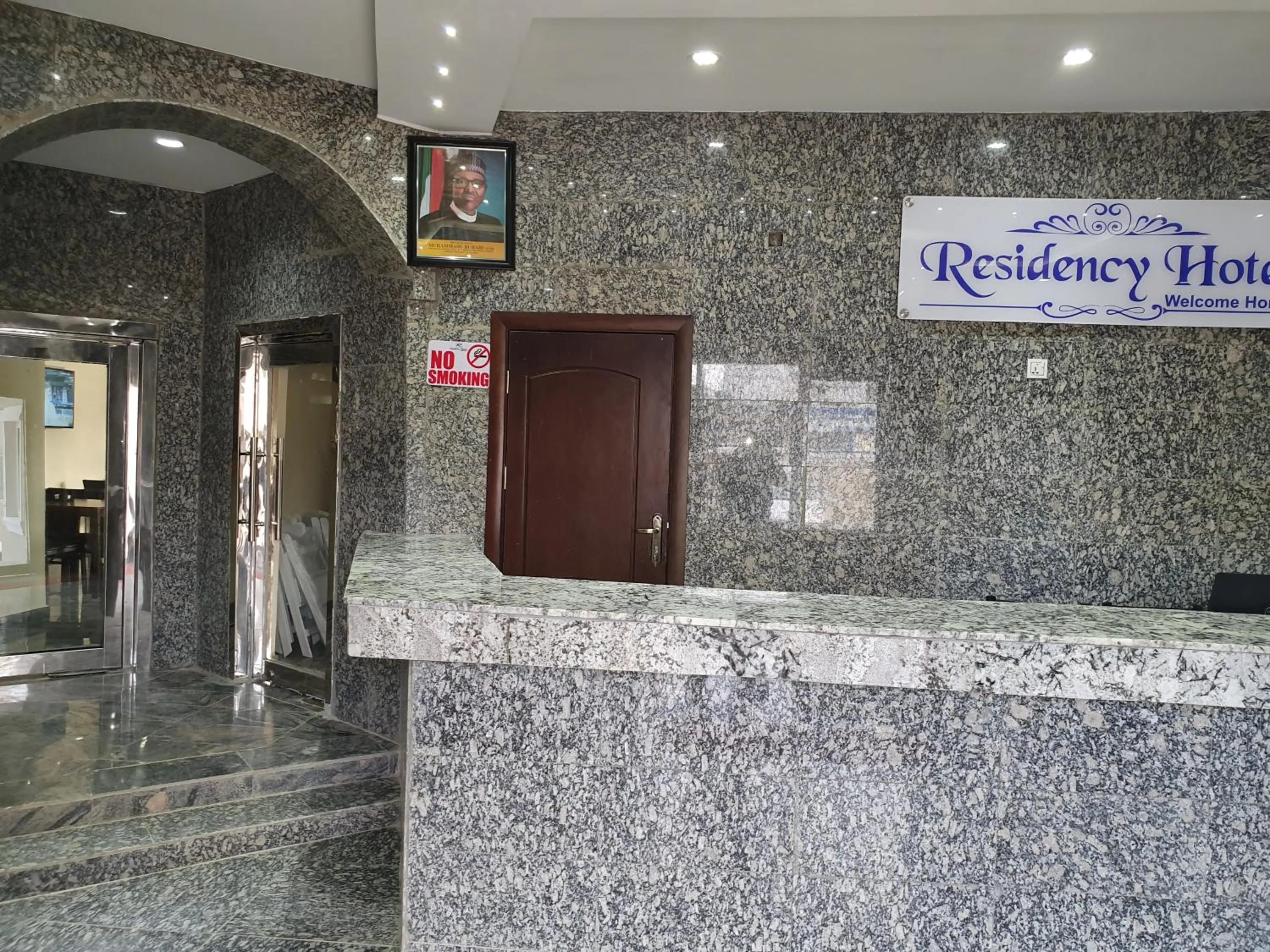 Lobby or reception in Residency Hotel Lagos Airport