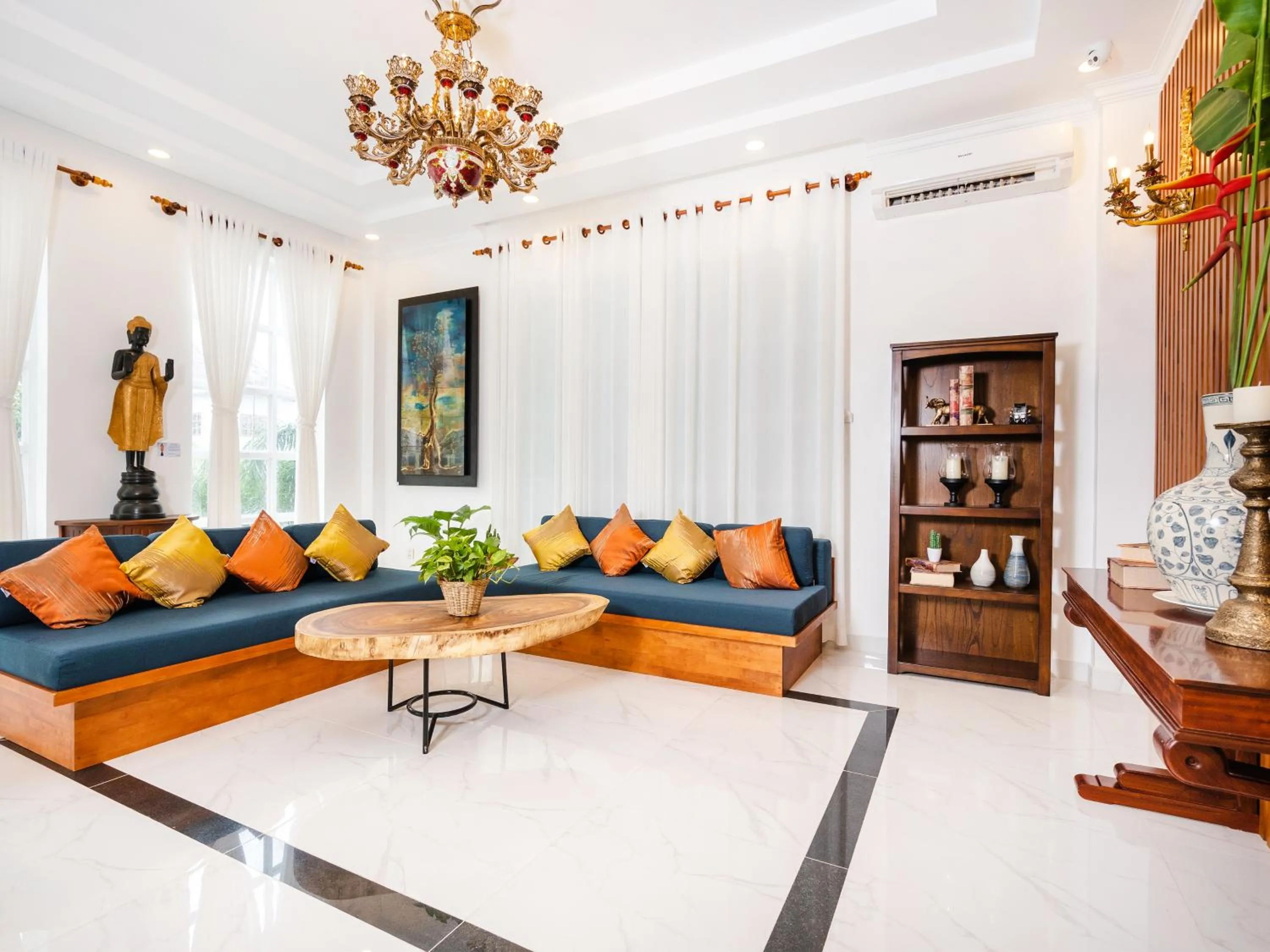 Living room in Le Kree Downtown Hotel