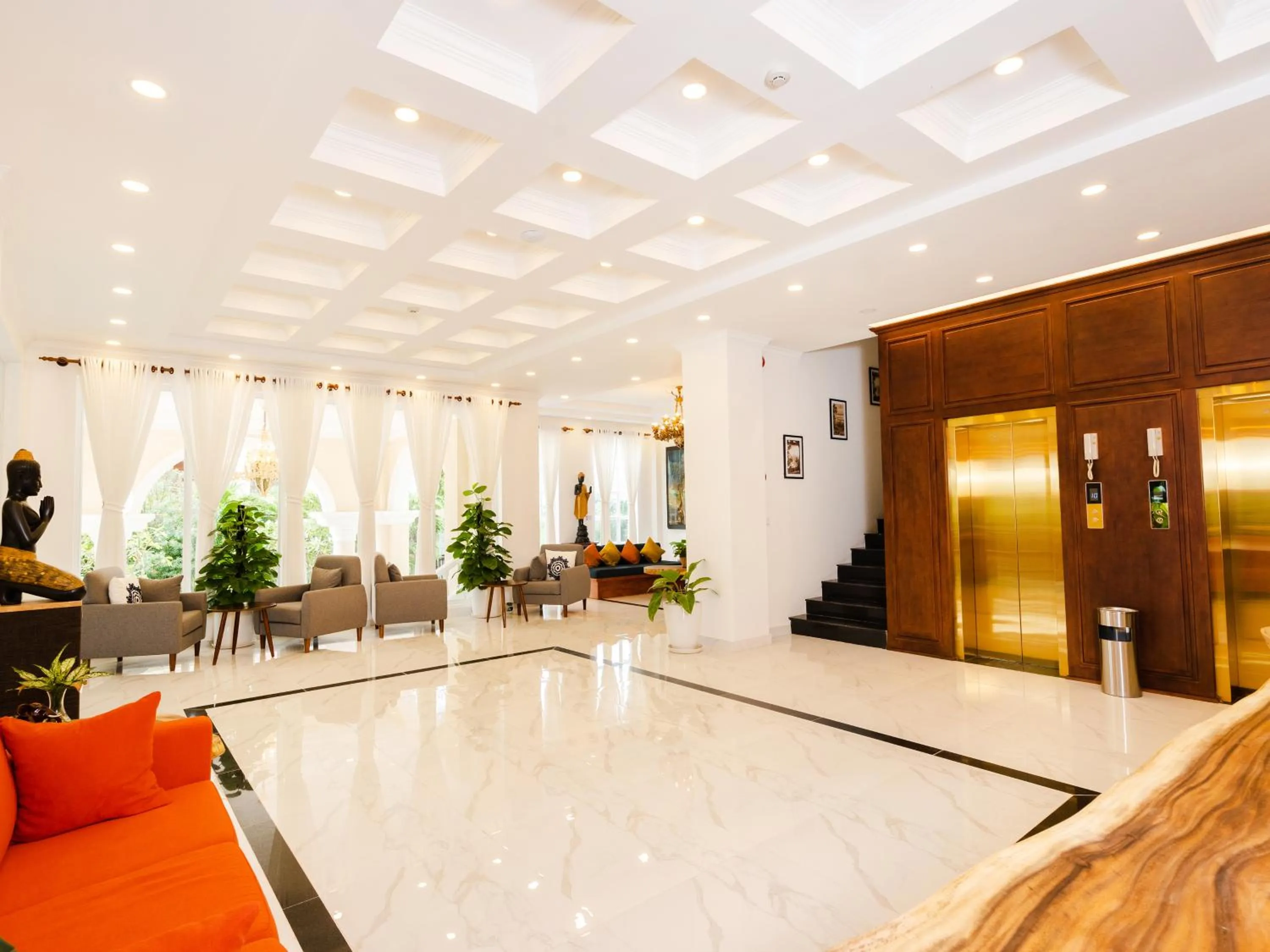 Living room in Le Kree Downtown Hotel