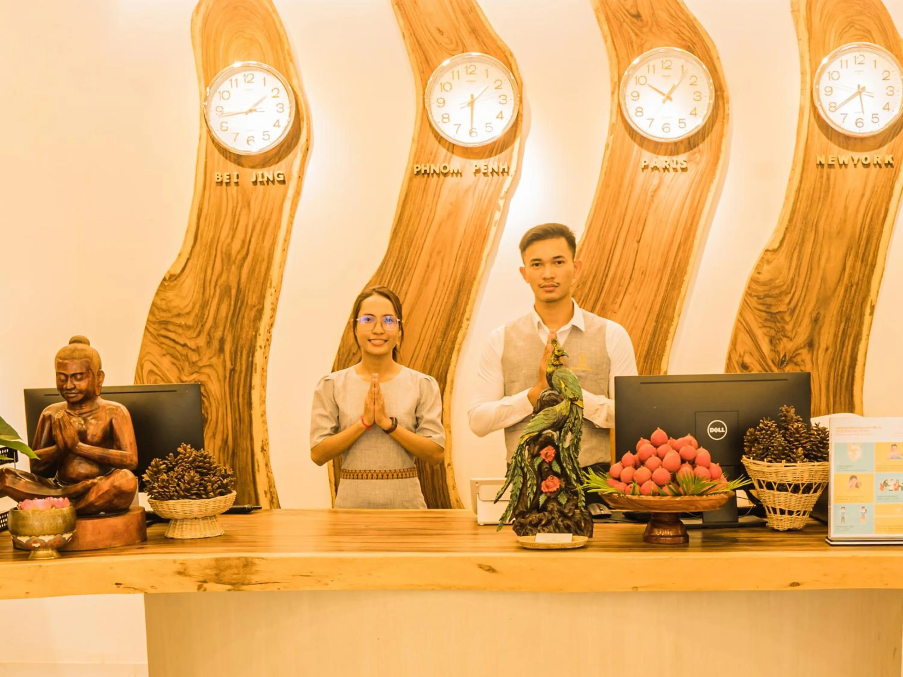 Staff in Le Kree Downtown Hotel