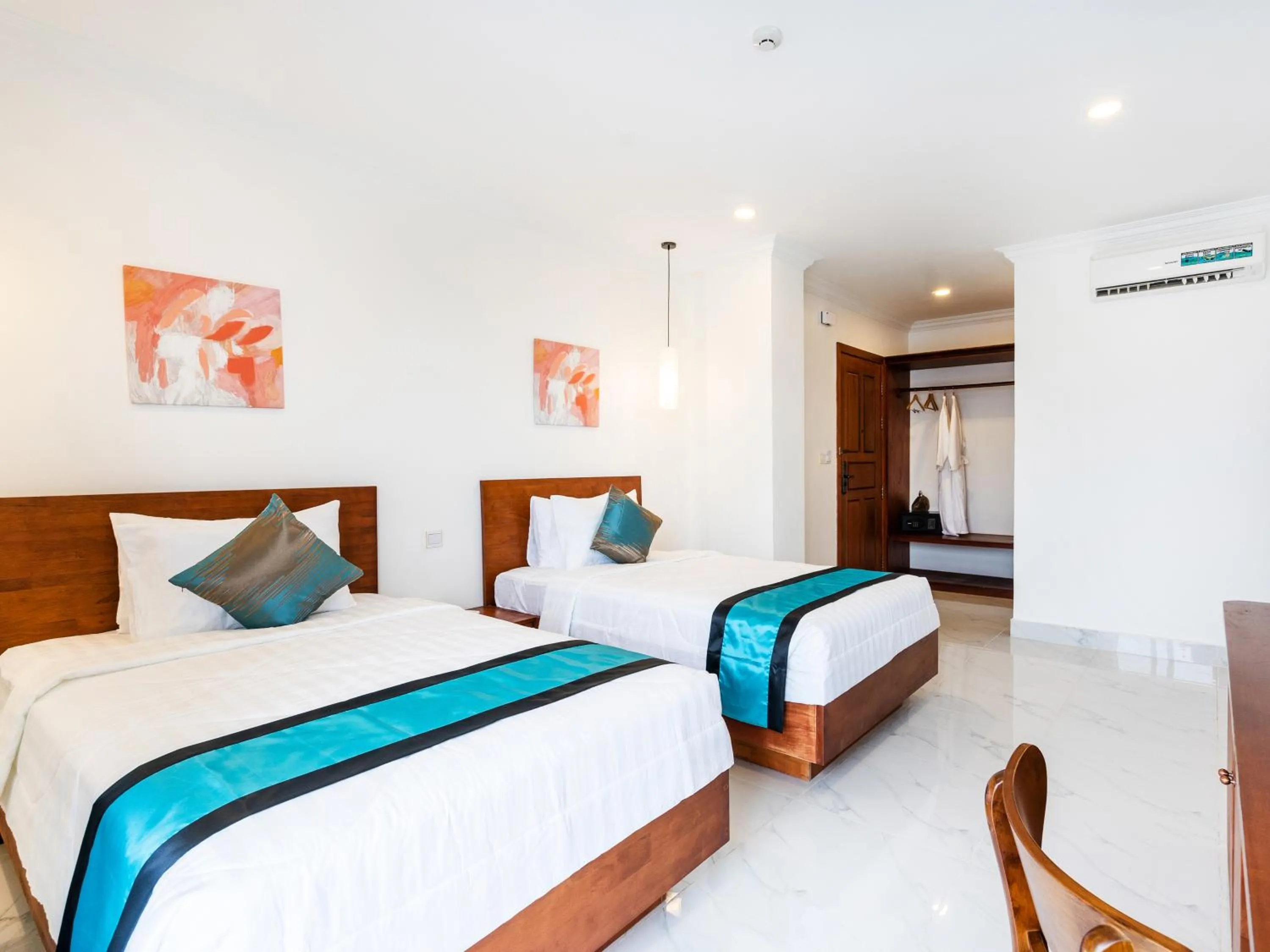 Bed in Le Kree Downtown Hotel