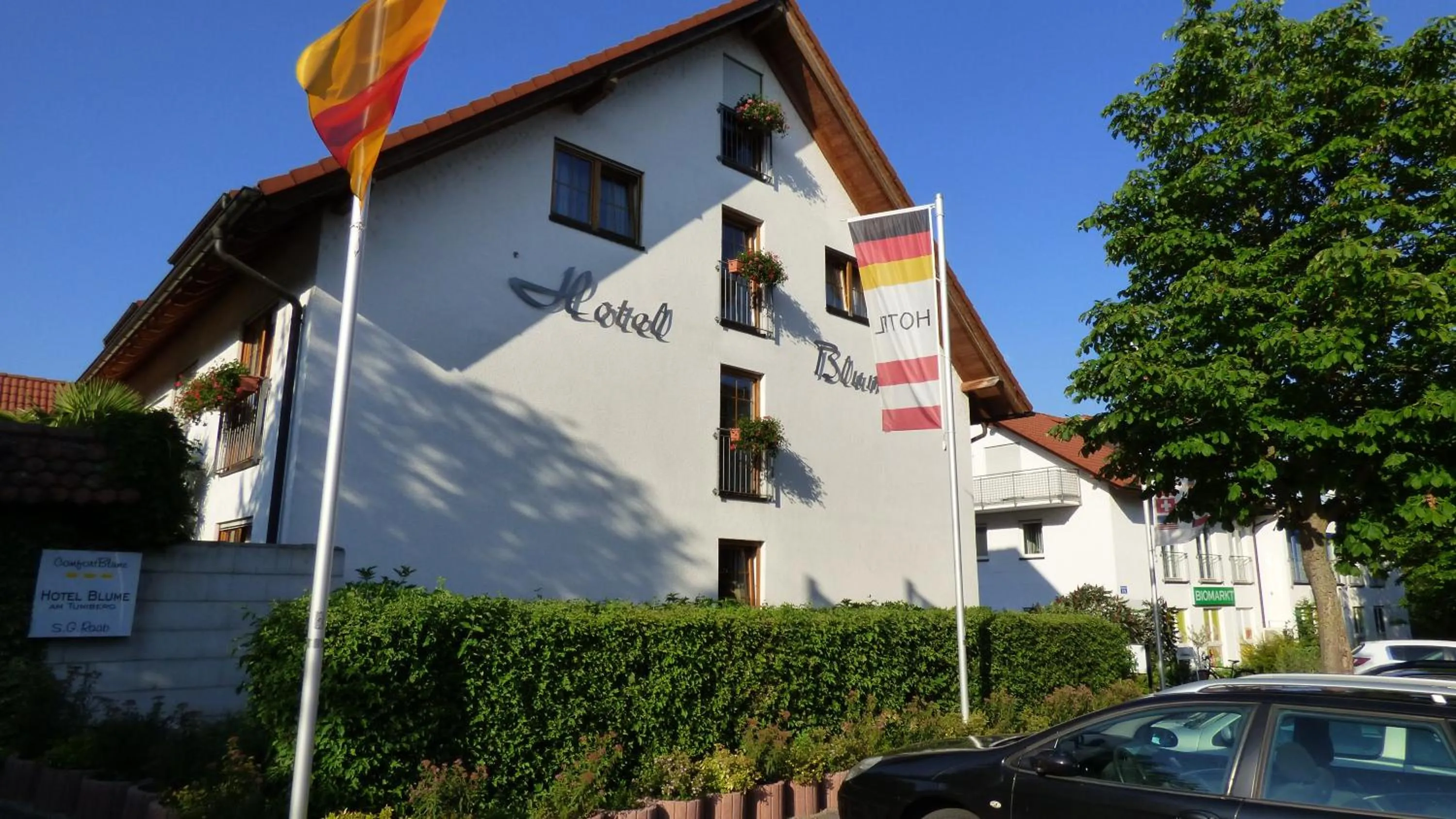 Property building in Hotel Blume