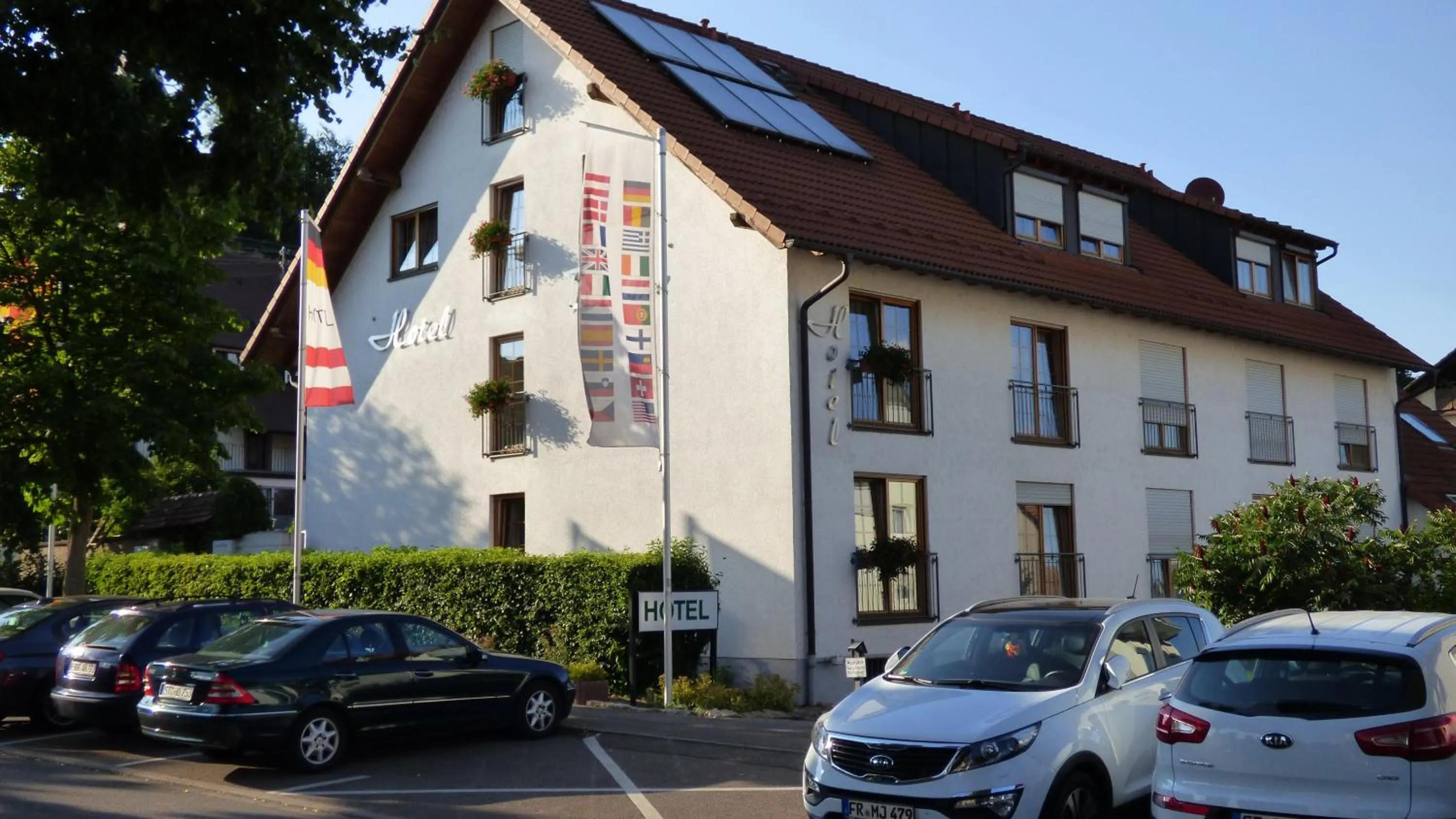 Property building in Hotel Blume