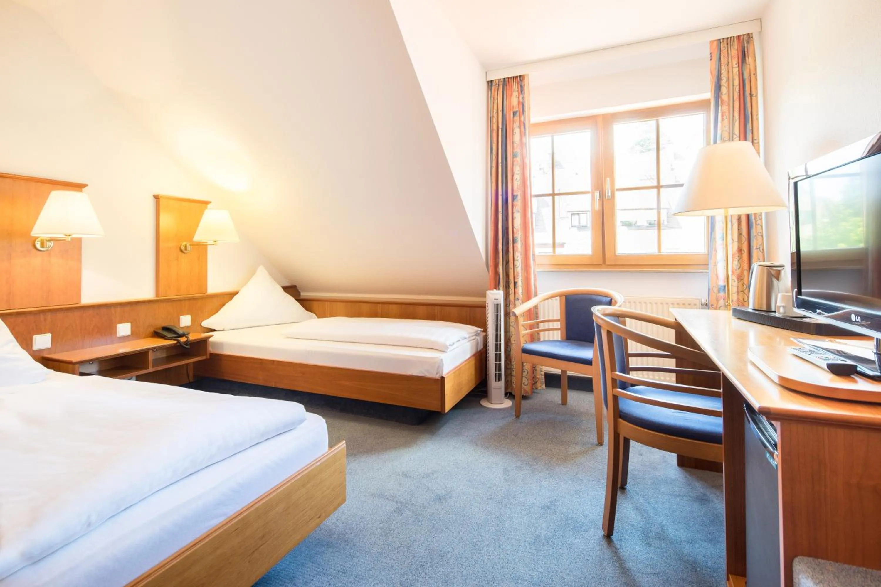 Photo of the whole room, Bed in Hotel Blume