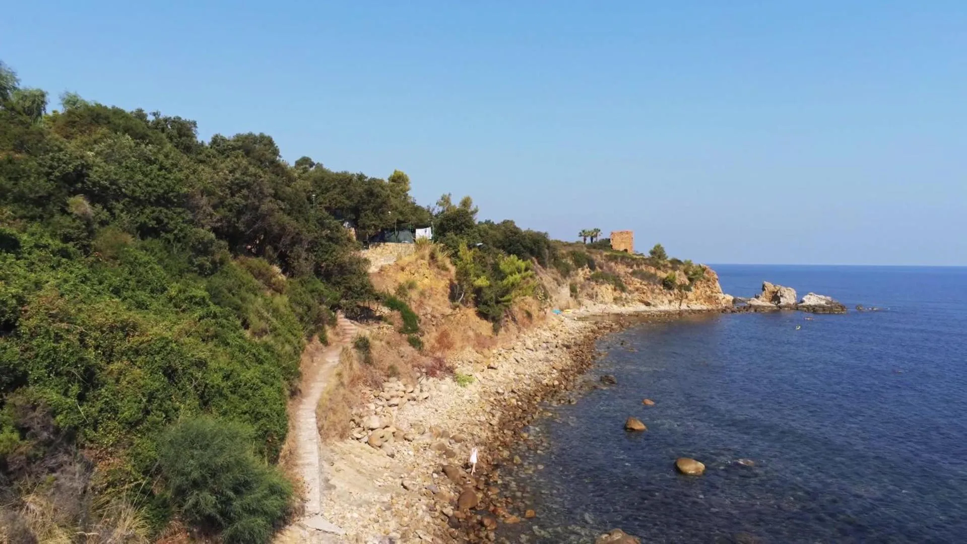 Beach in Camping & Village Rais Gerbi