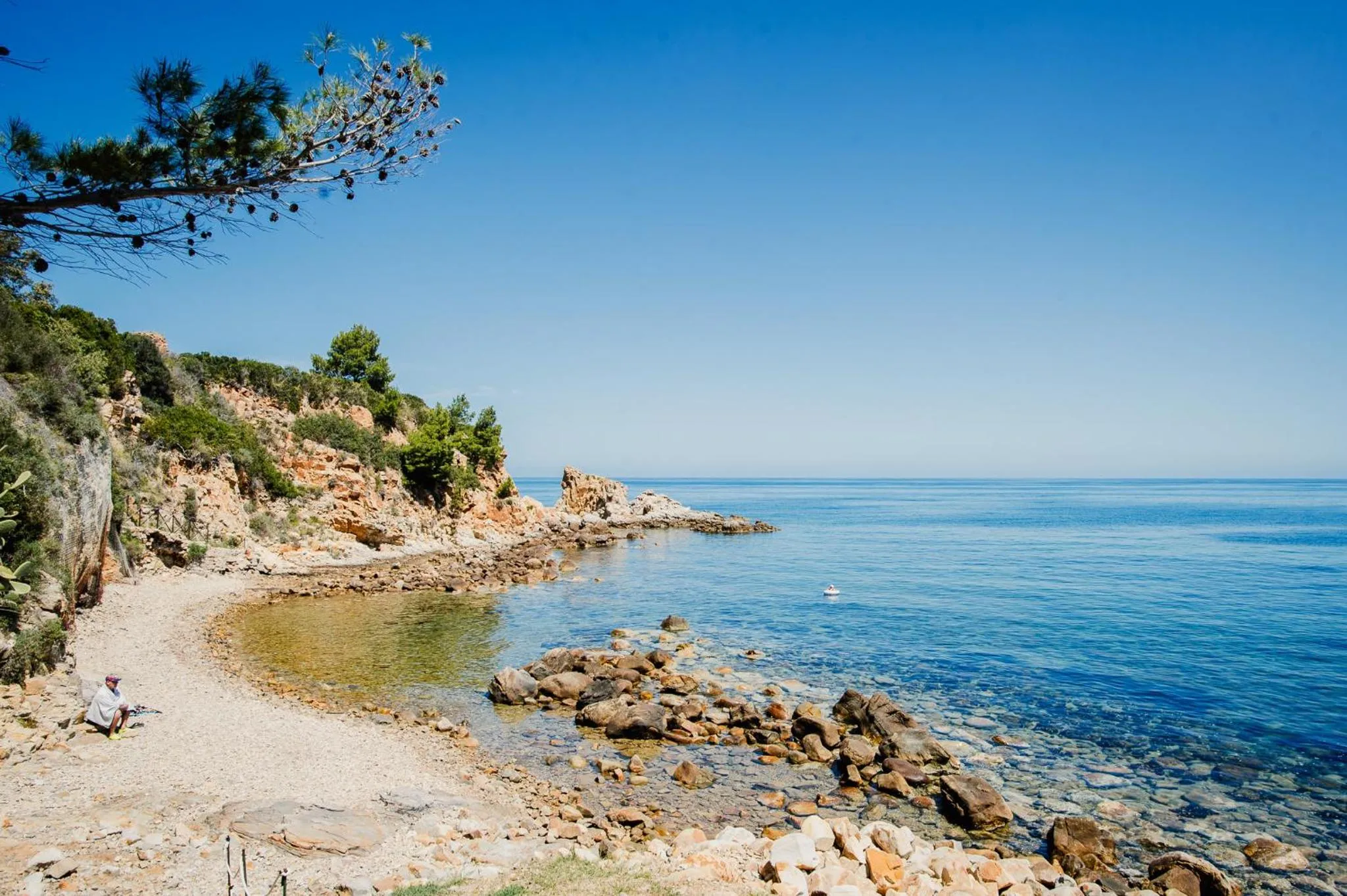 Beach in Camping & Village Rais Gerbi