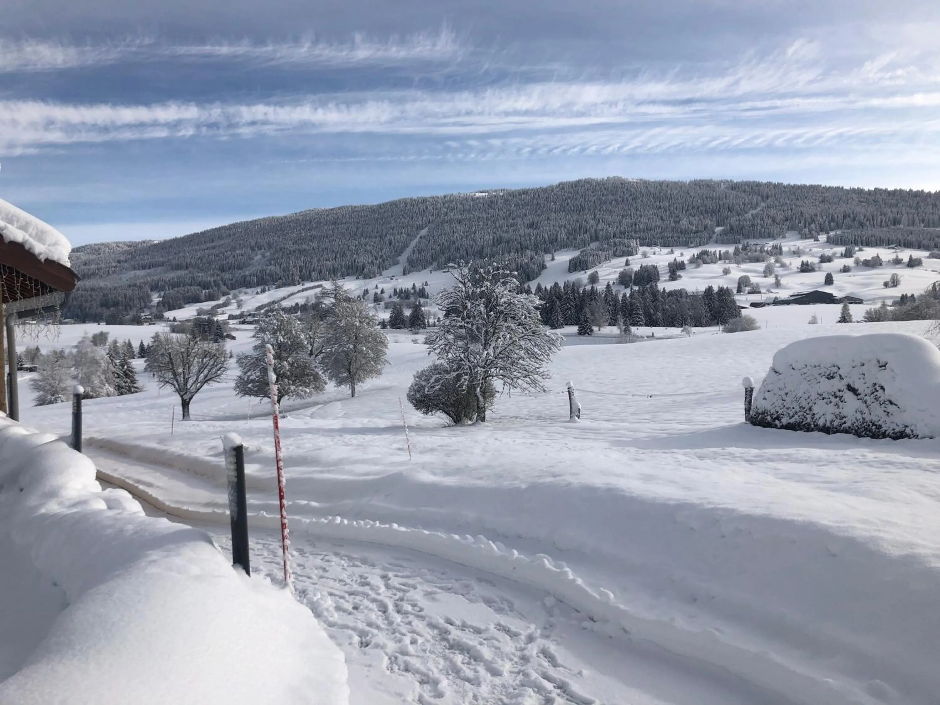 Facade/entrance in Golf du Rochat
