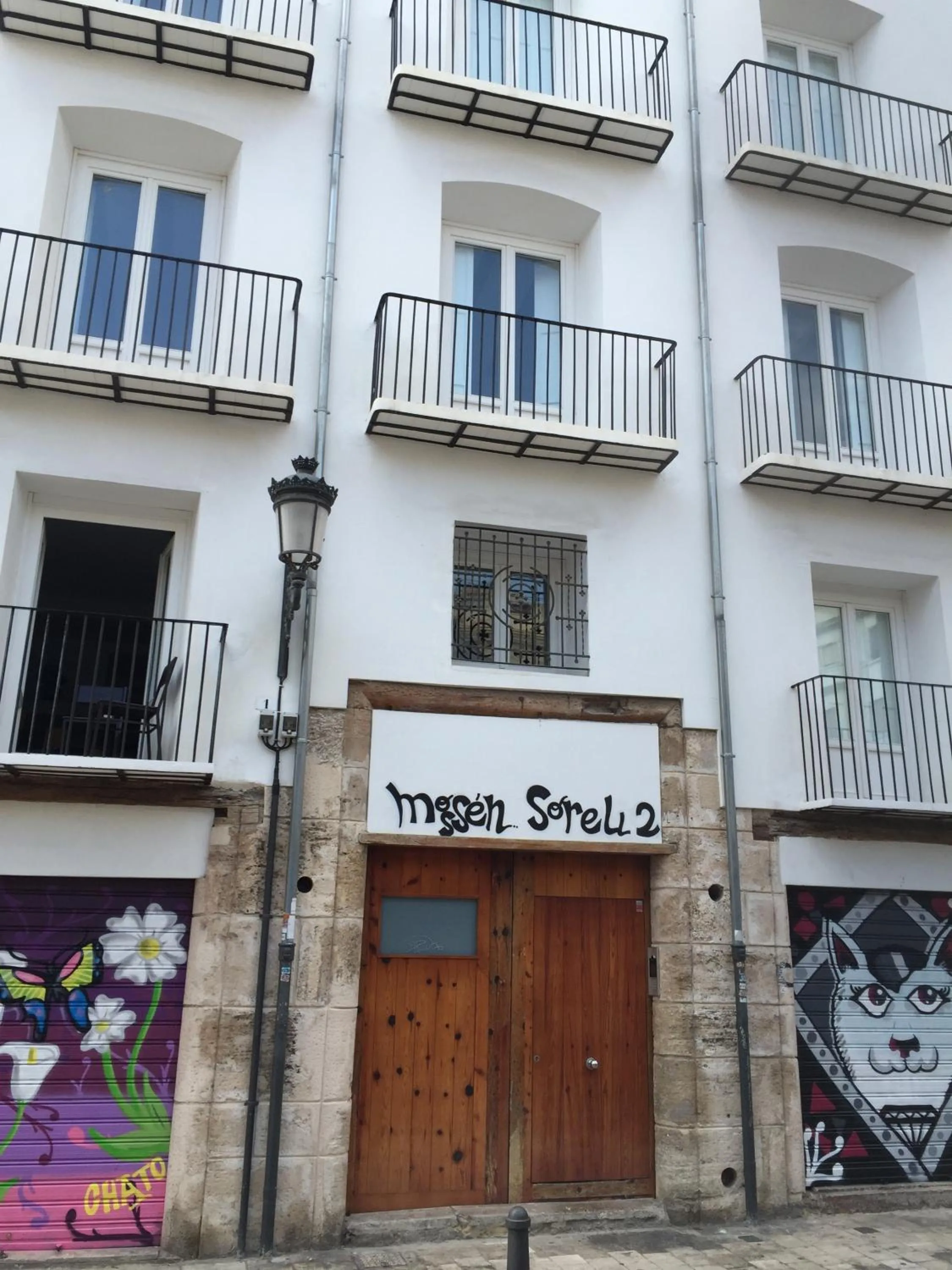 Facade/entrance in Mosen Sorell Apartments
