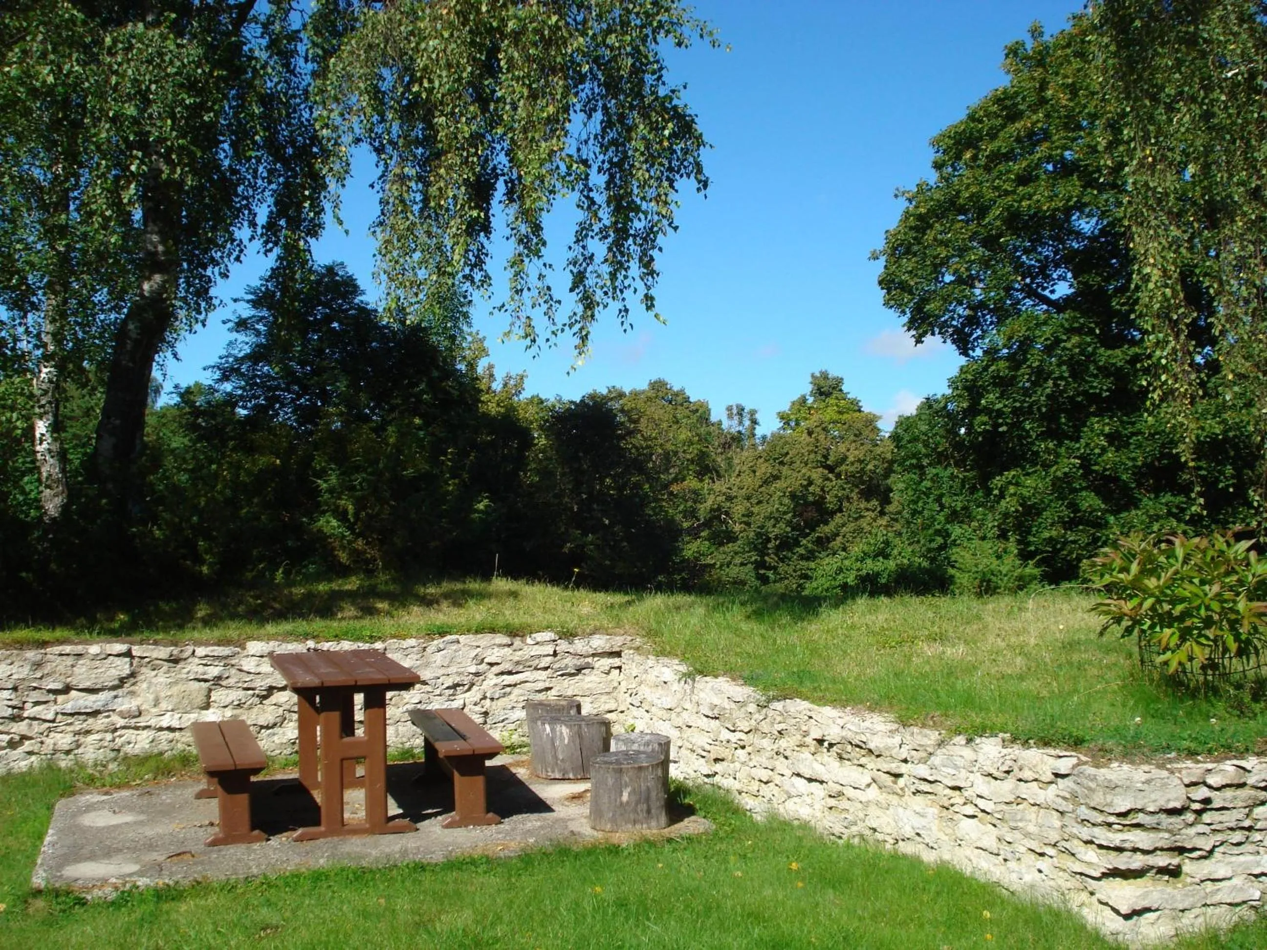 Garden view in Keldrimäe külalistemaja