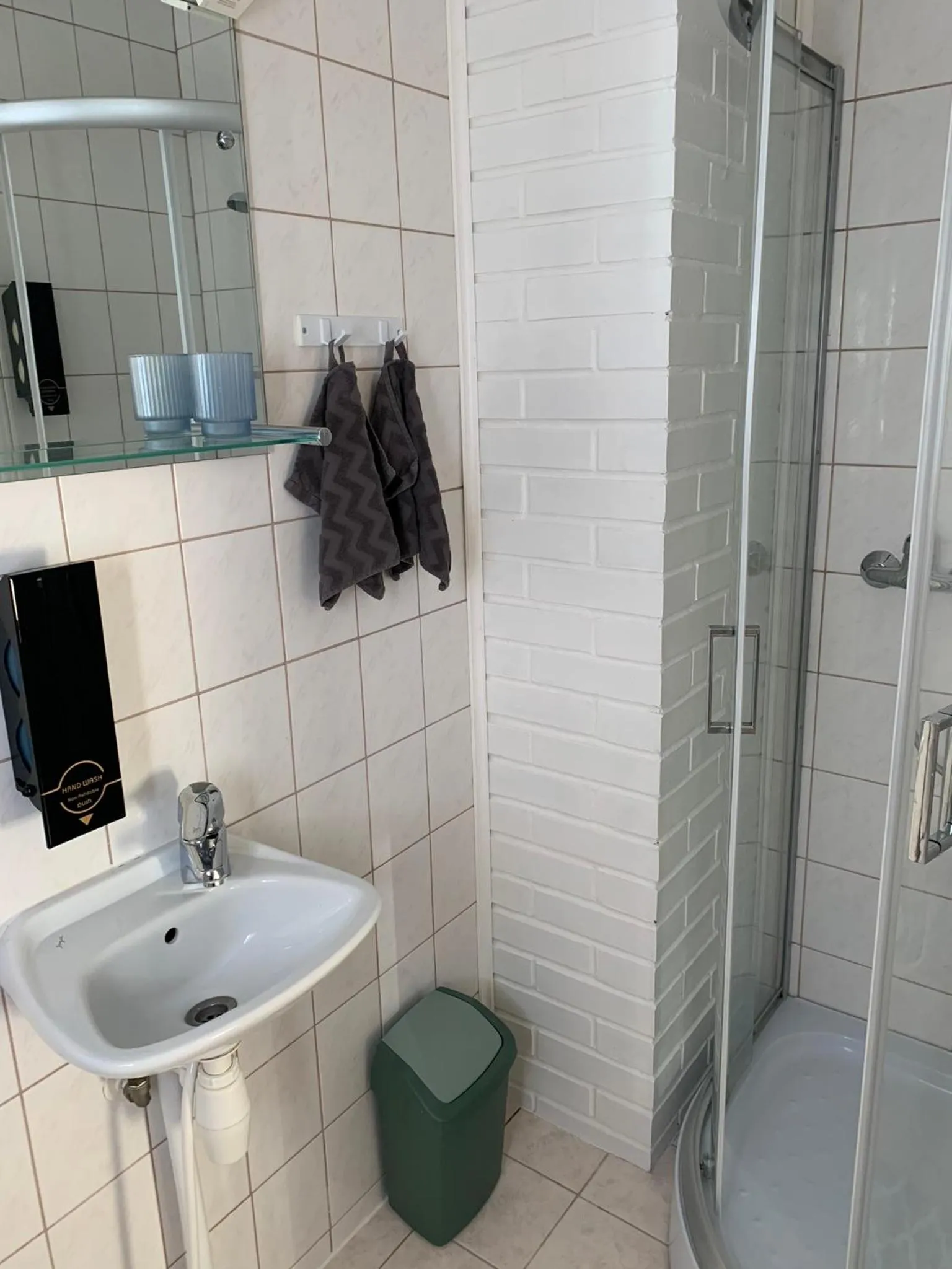 Shower in Keldrimäe külalistemaja